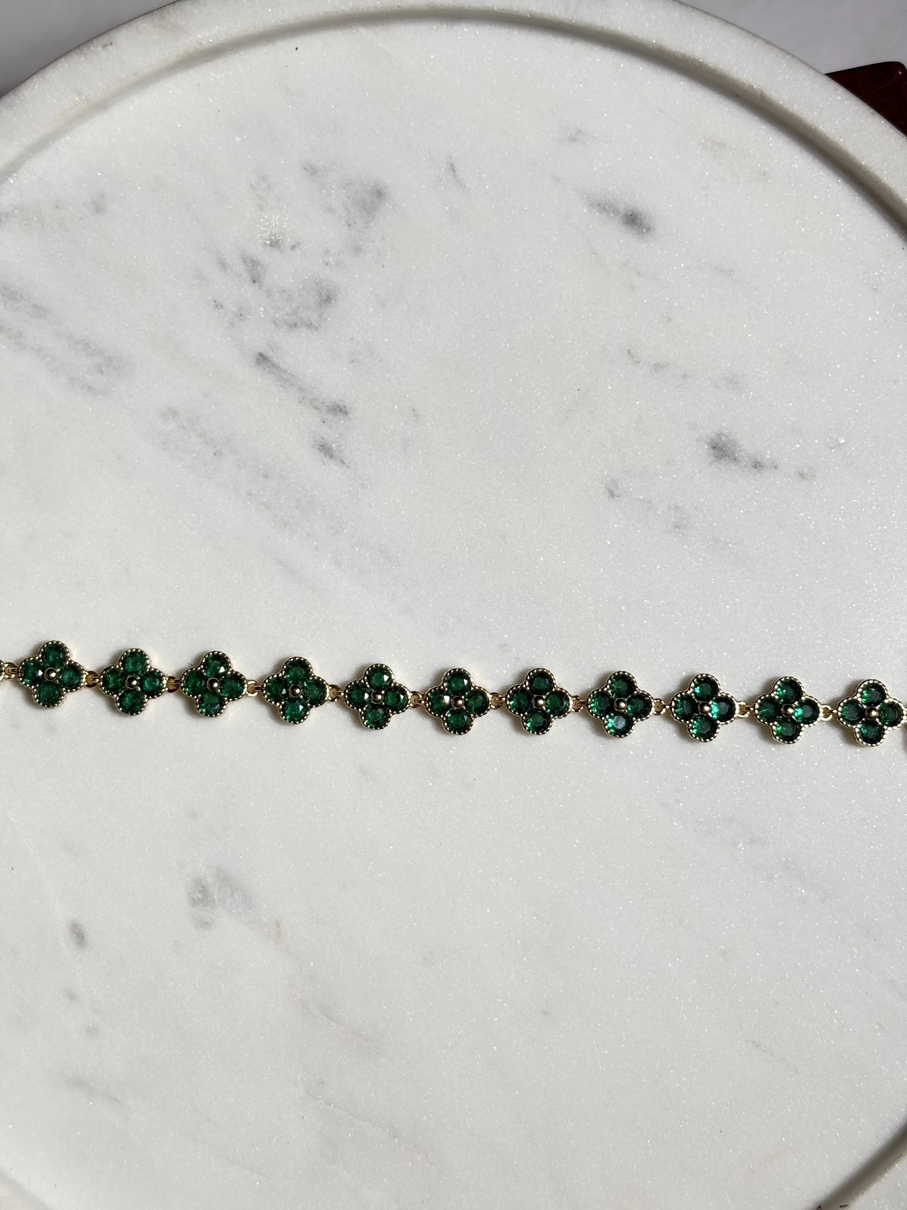 Emerald Cleef Bracelet