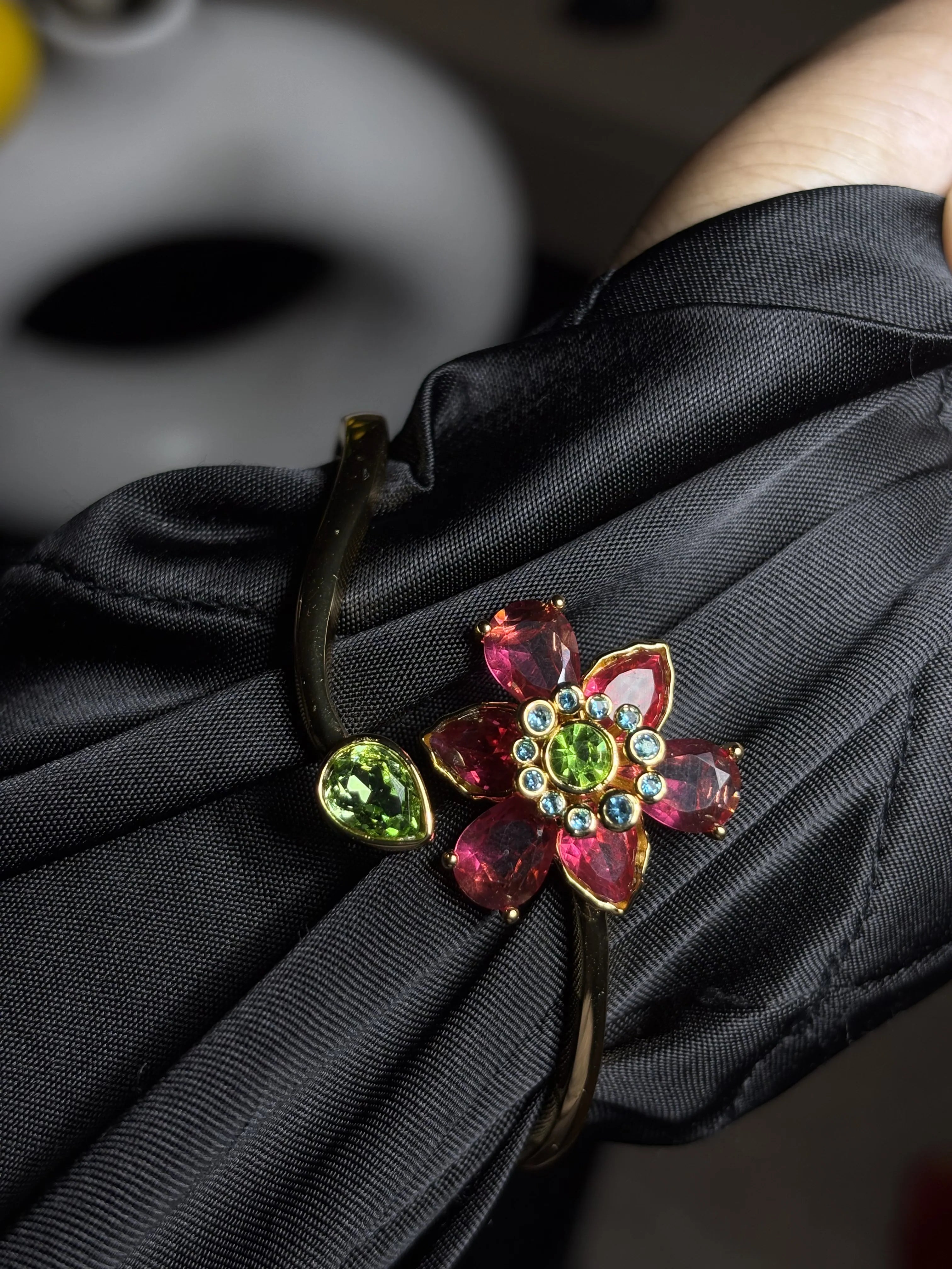 Elin Royale Gem Cuff Bracelet