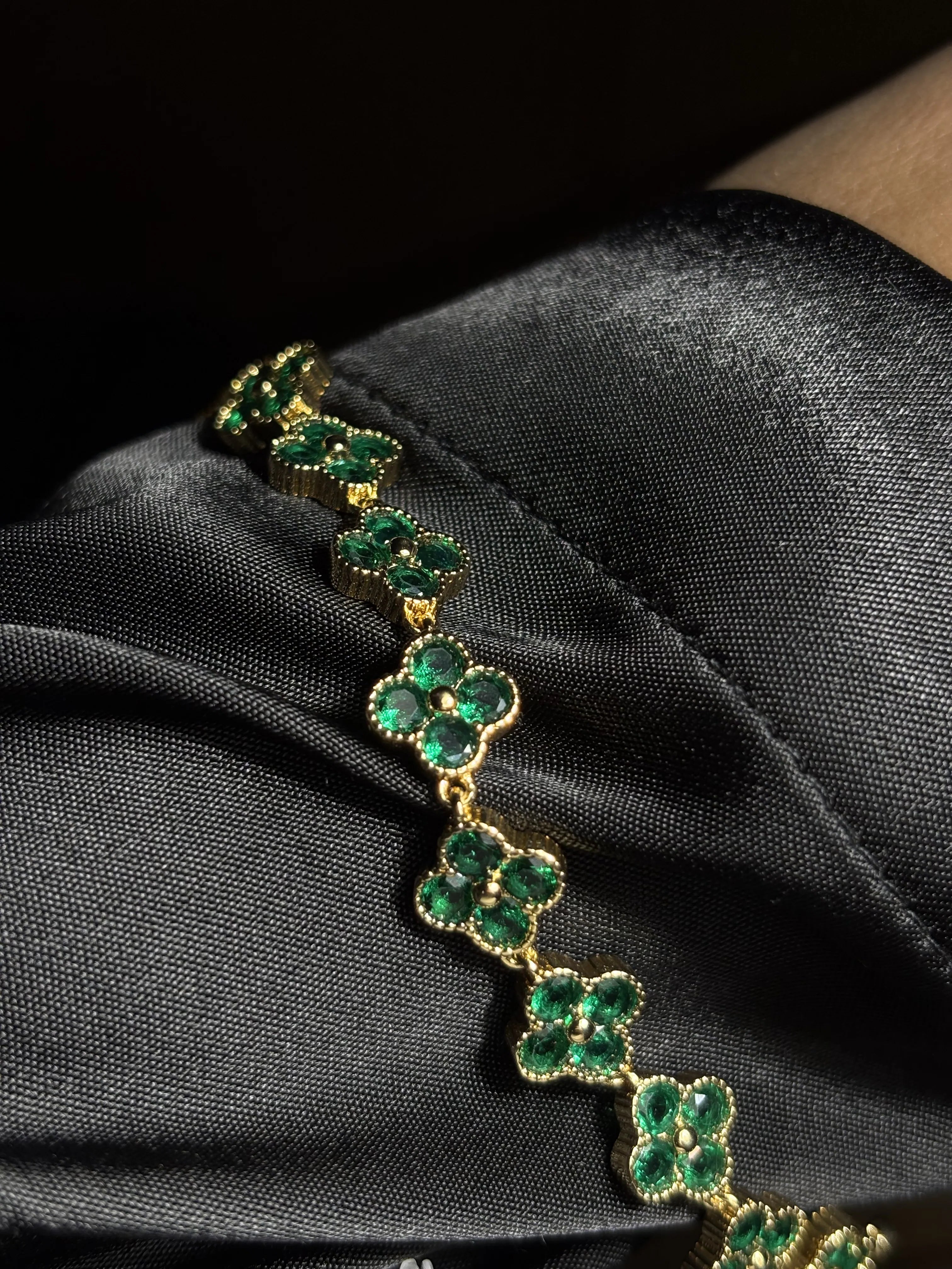Emerald Cleef Bracelet