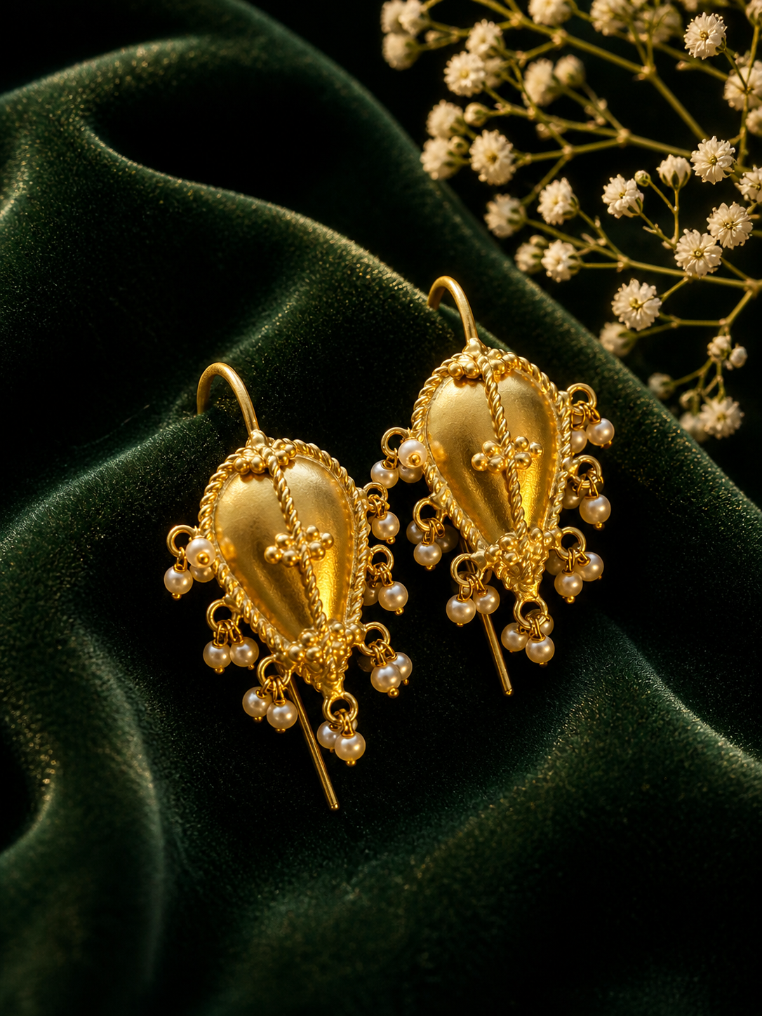 Midas Pearl Muse Ear Cuff