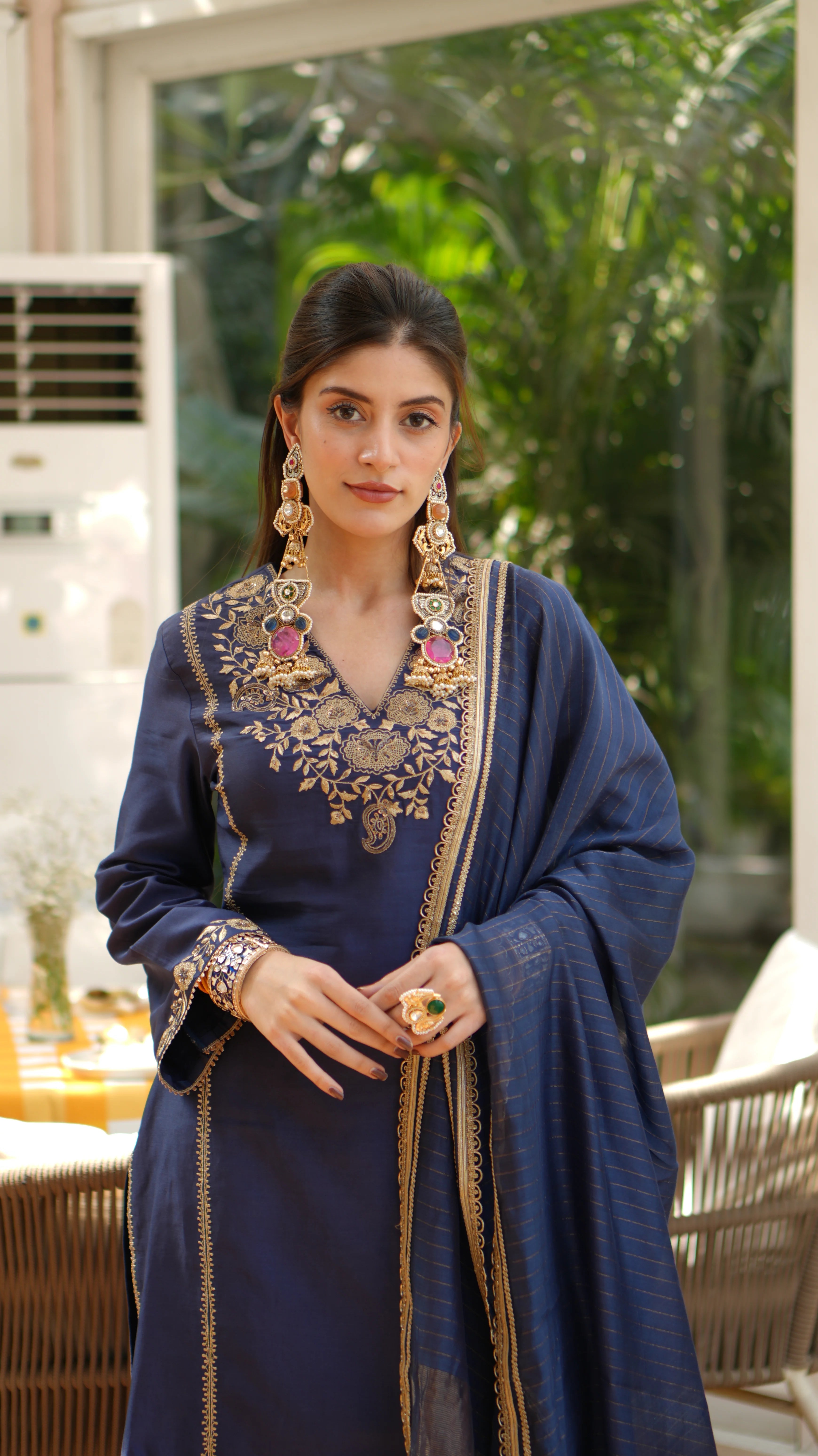 Elara Kashmiri Earring