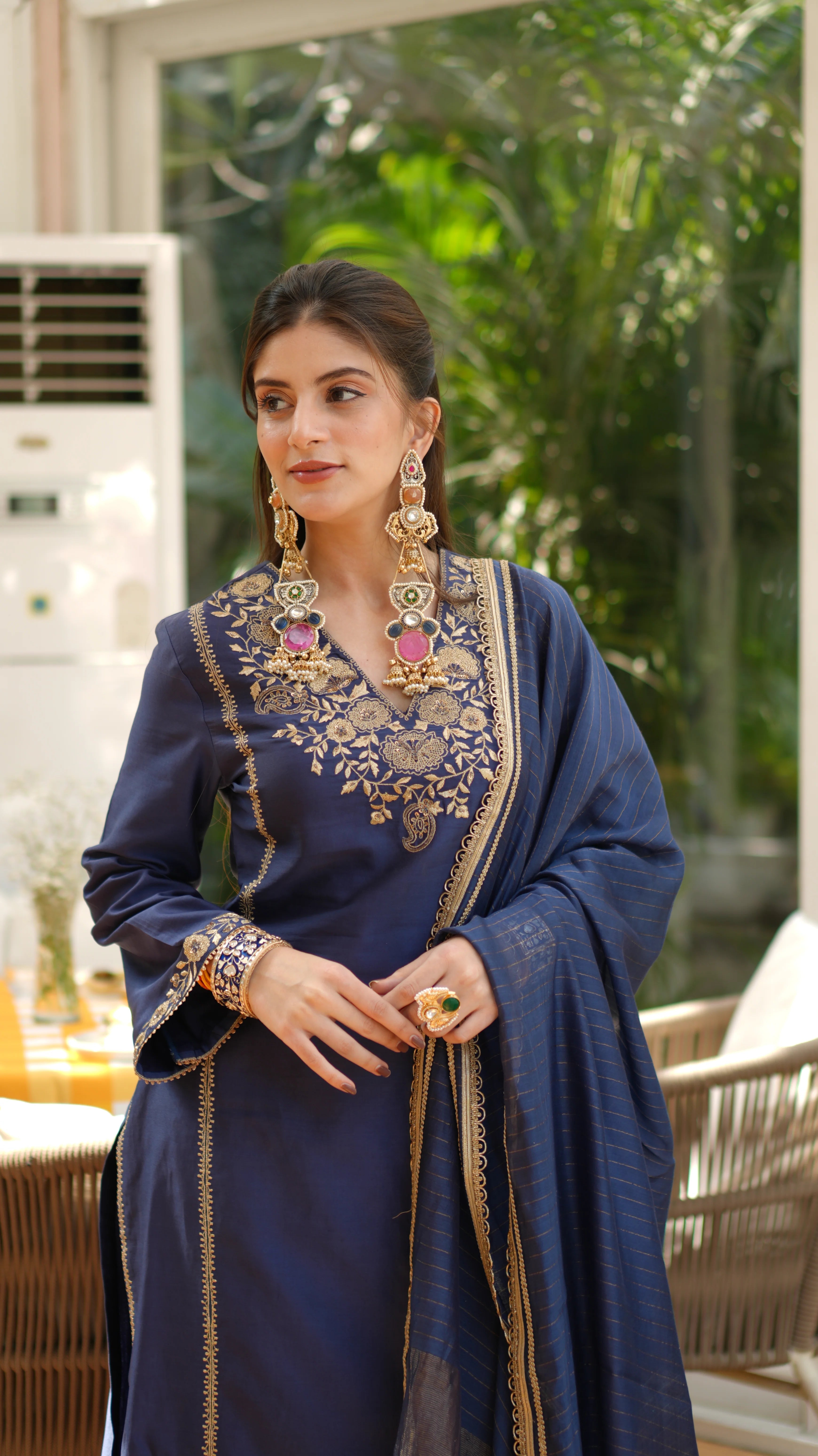 Elara Kashmiri Earring