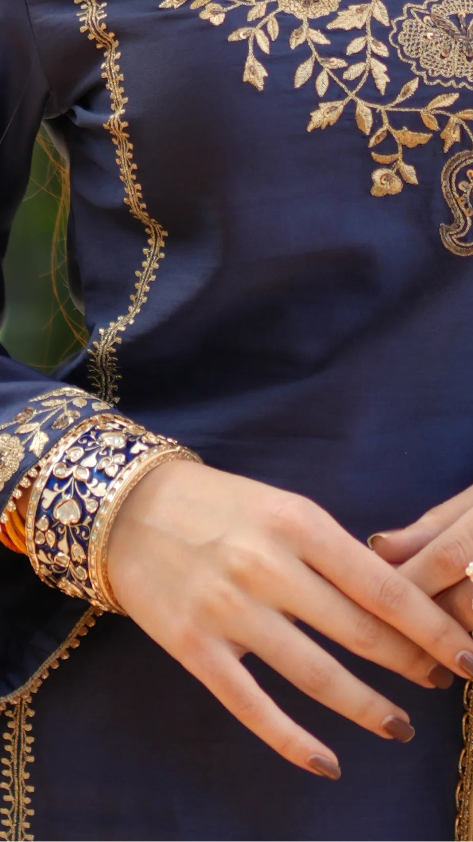 Elara Kashmiri Earring