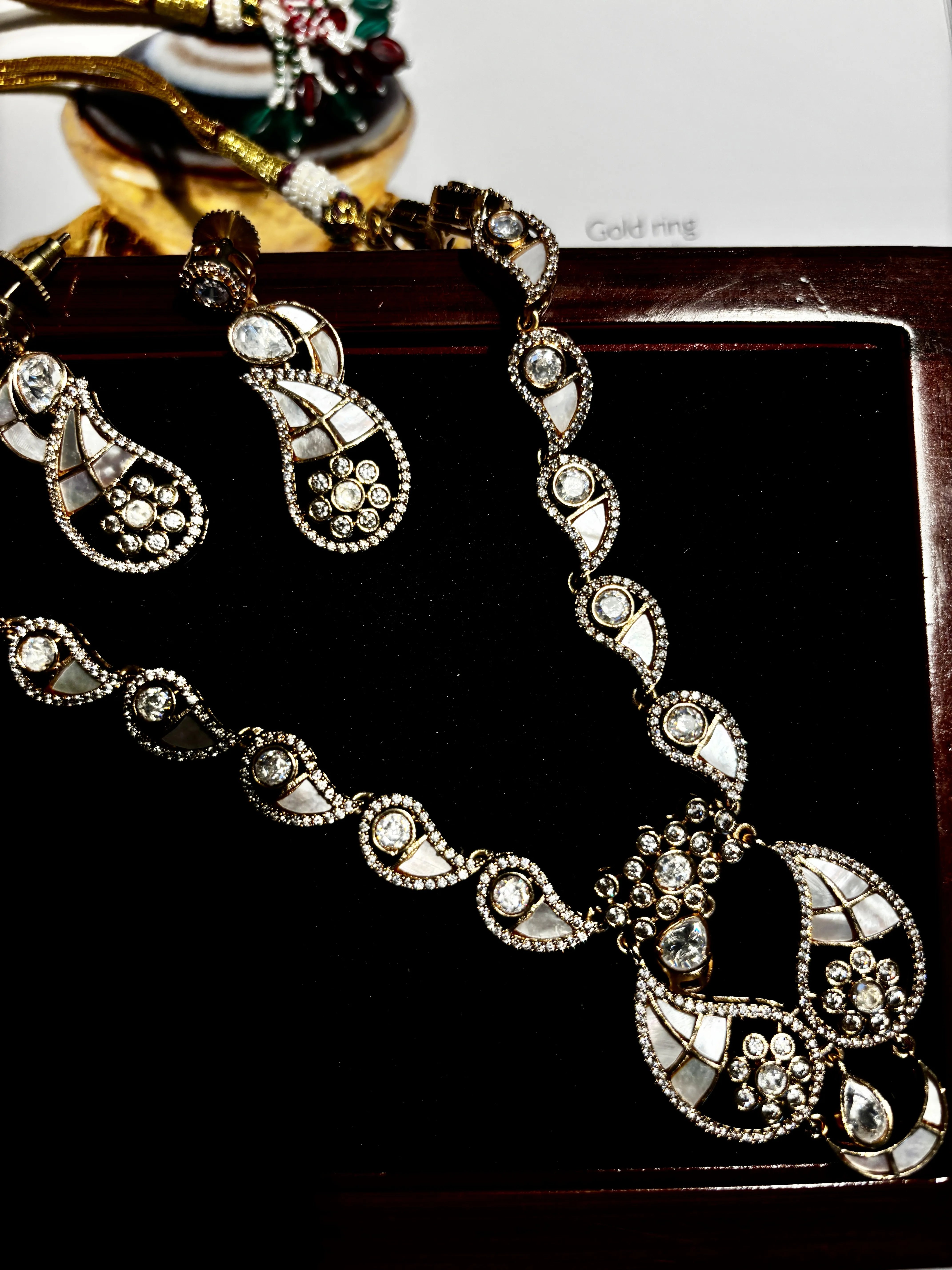 Amara White Necklace