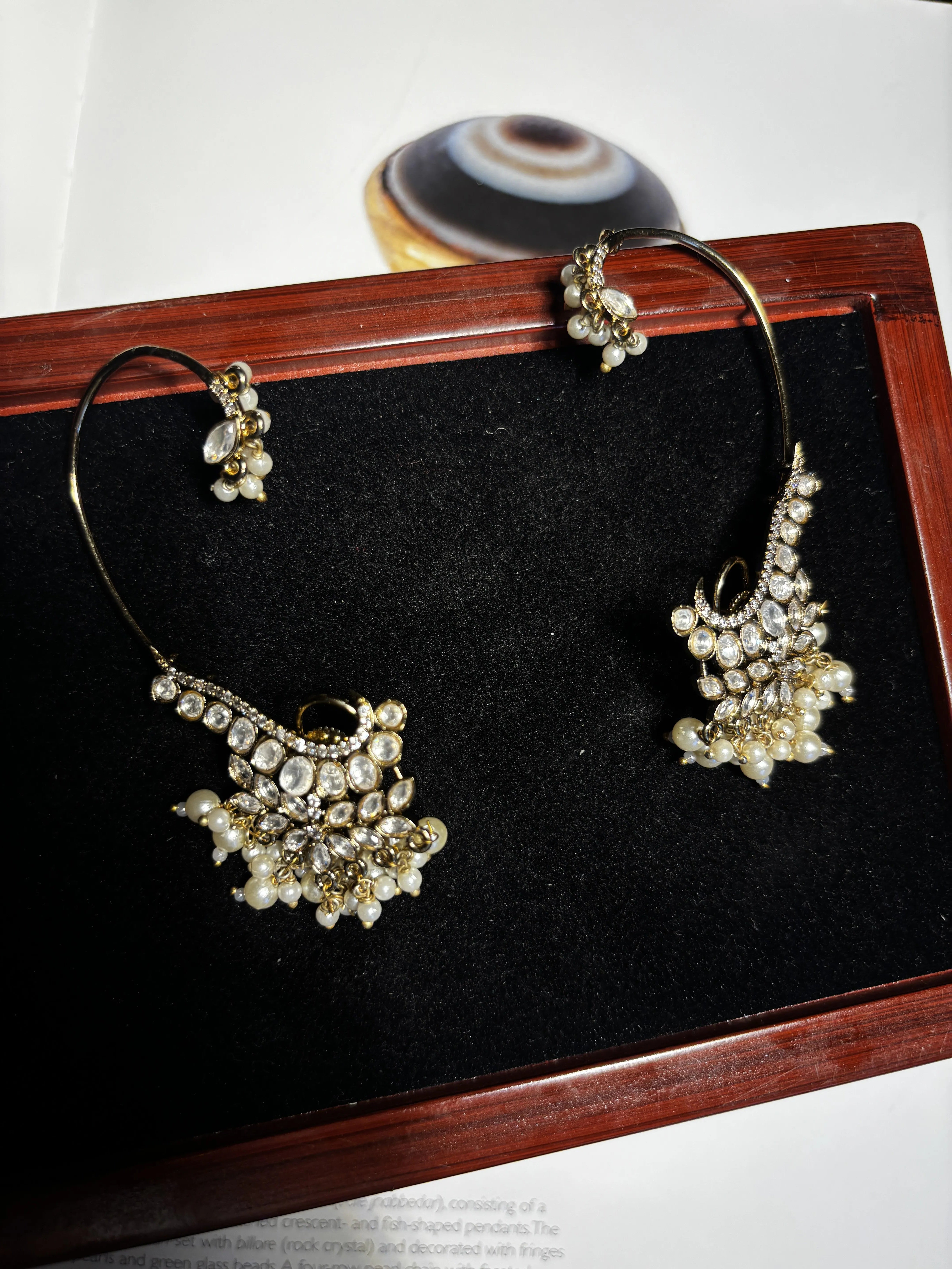 Ivory Wrap Ear Cuff