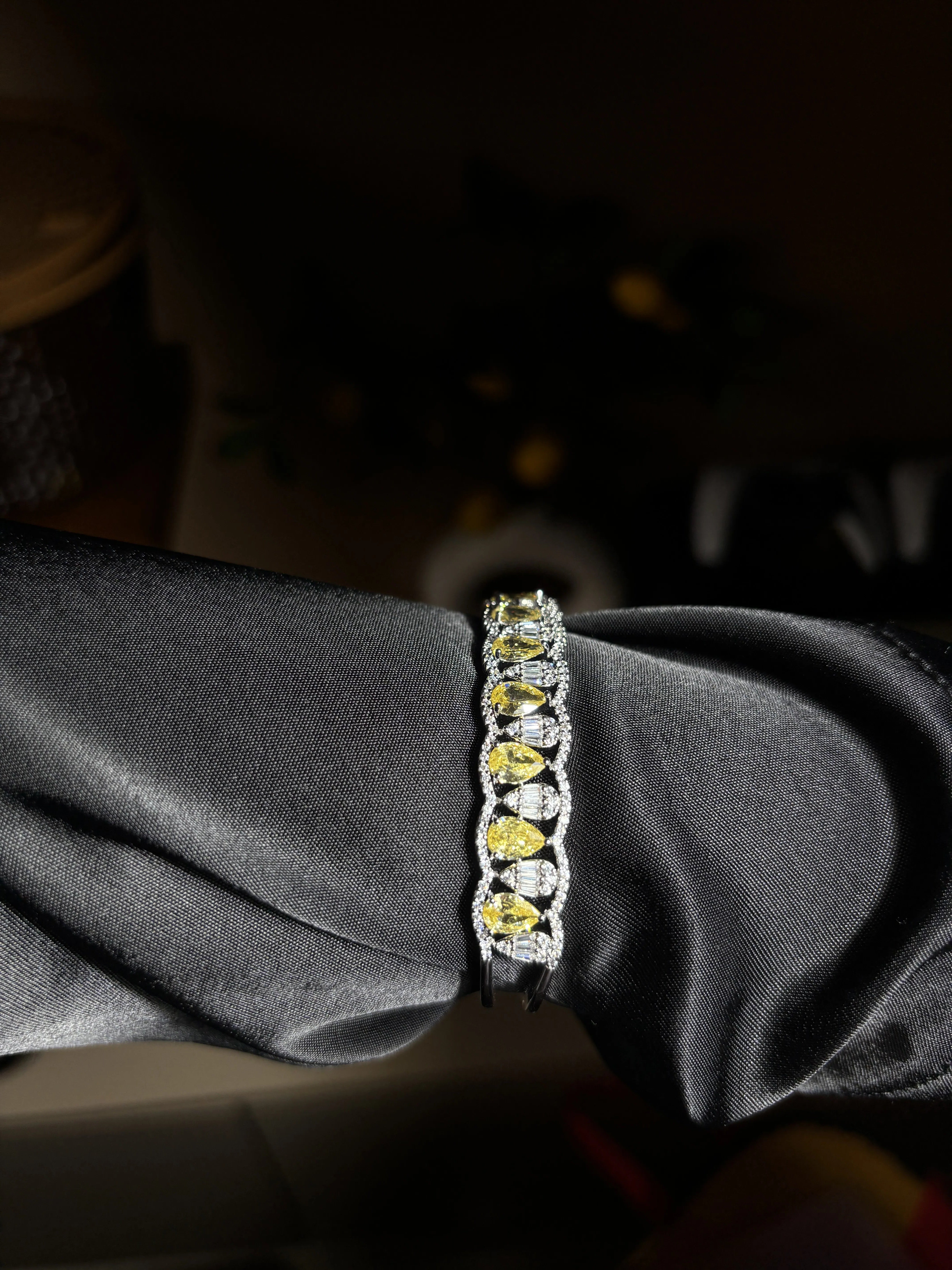 Citrine luminous Glow Bracelet