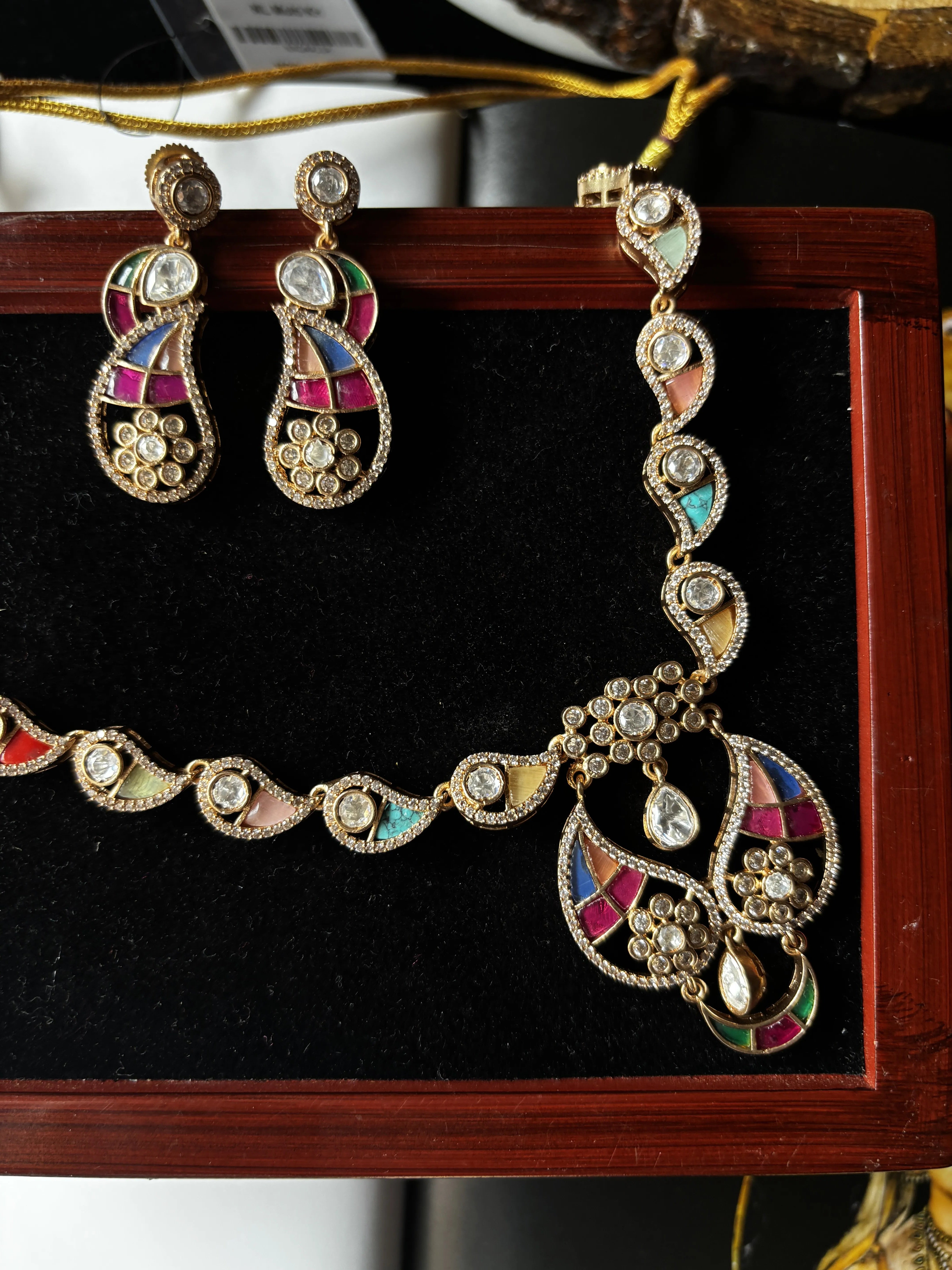 Amara Semi Precious Stones Necklace