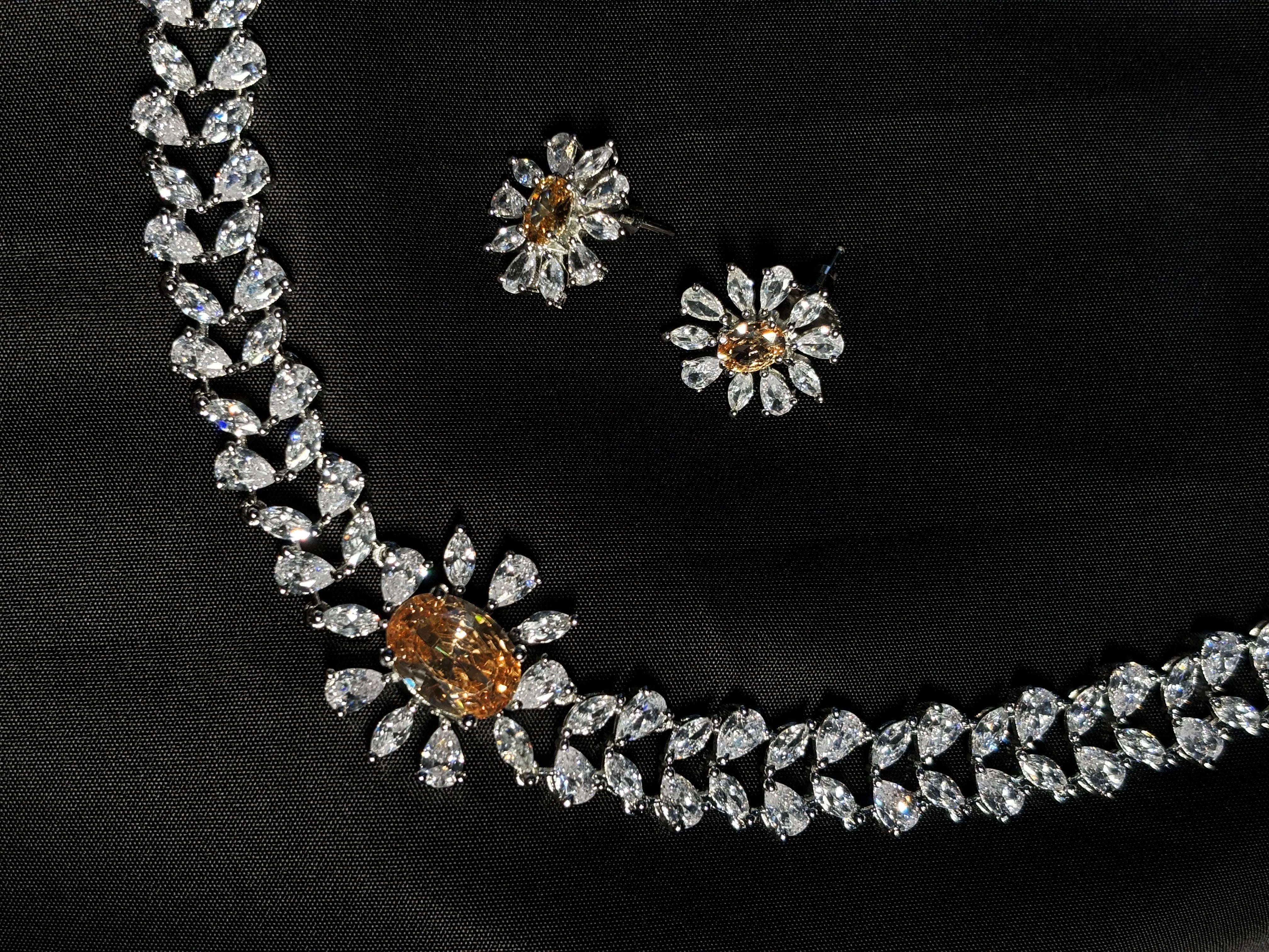 Champagne Supernova Necklace