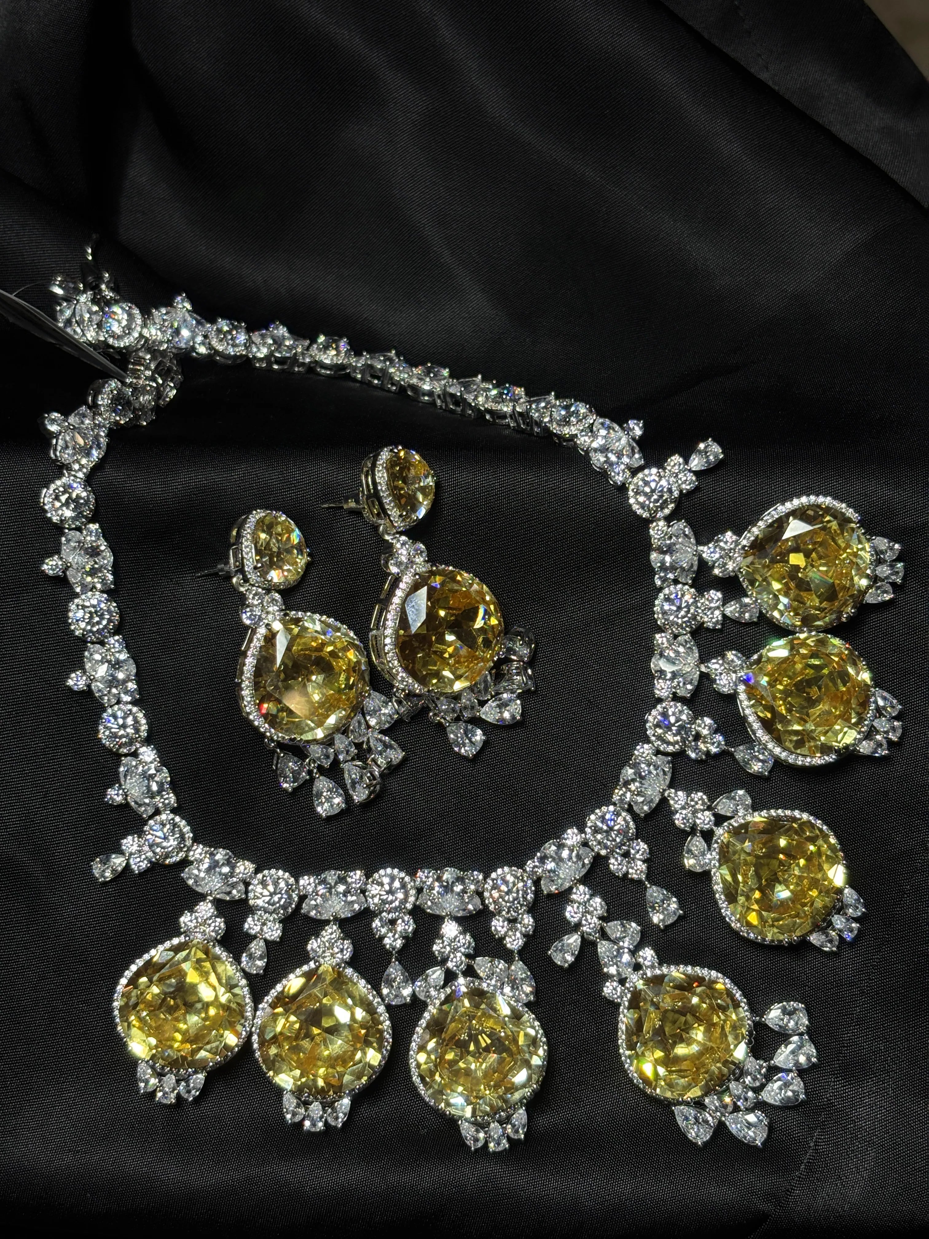 Aurora Golden Flame Citrine Necklace