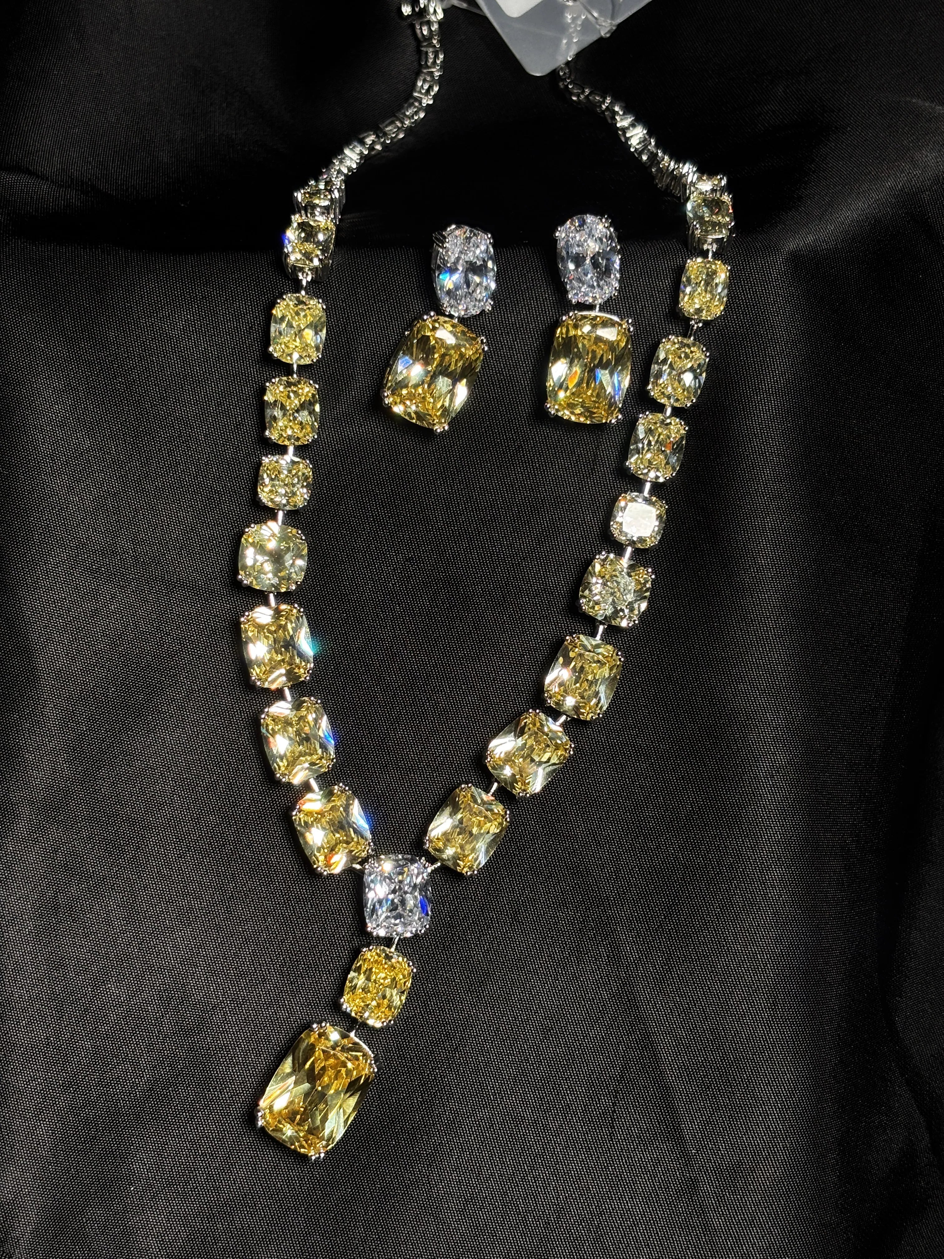 Aurora Muse Citrine Necklace Set