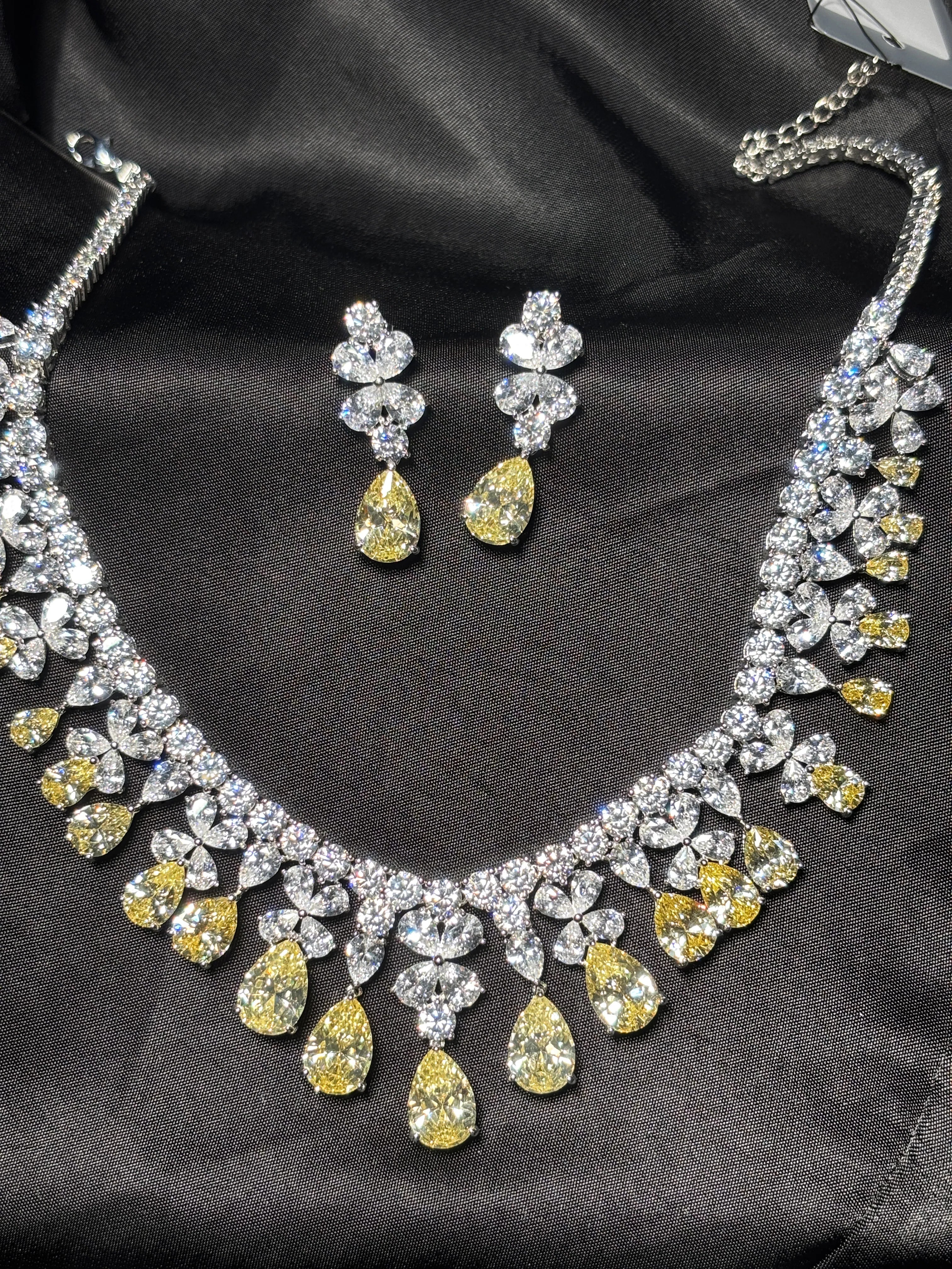 Aurora Citrine Dream Necklace Set