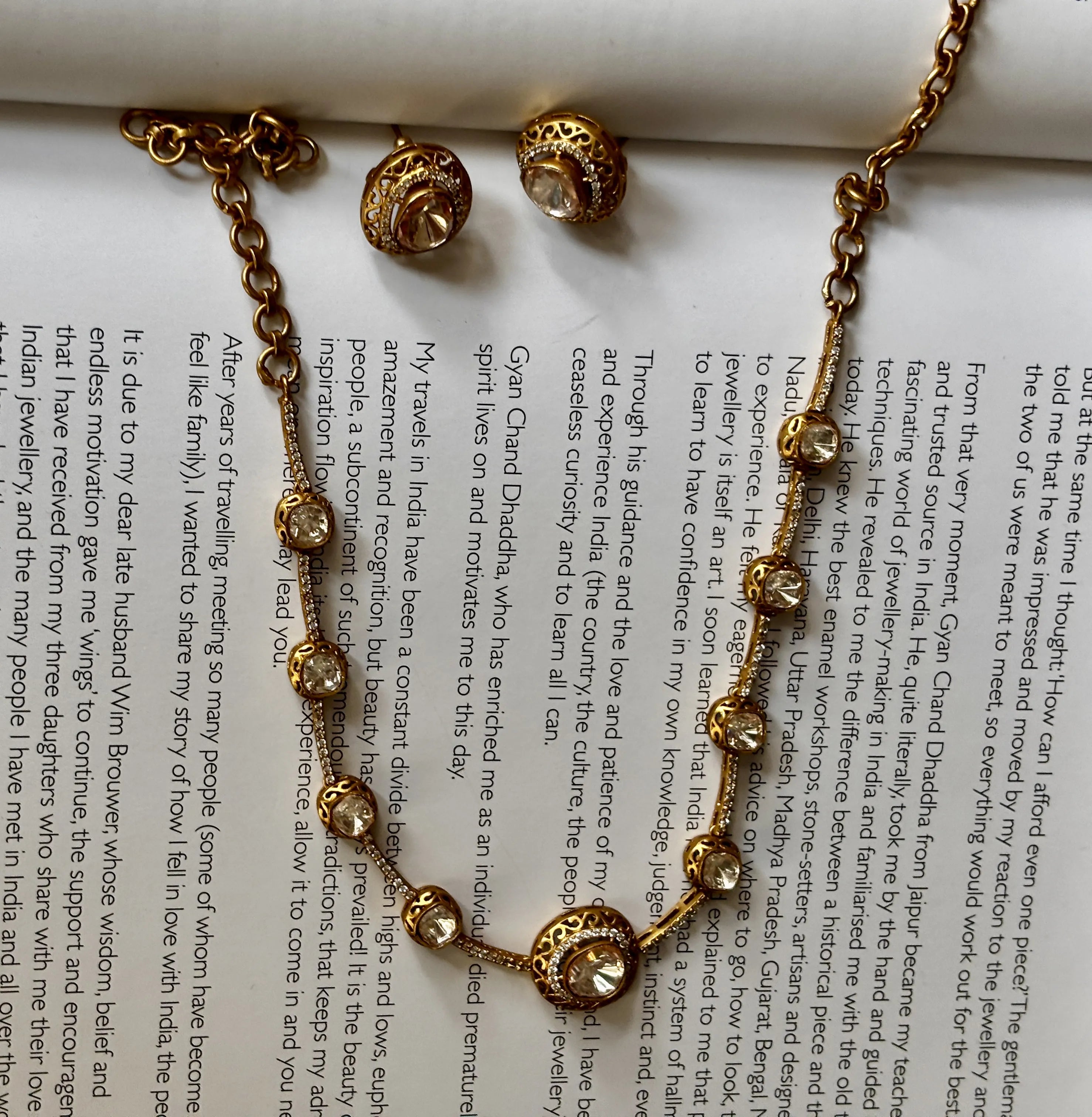 The Golden Hour Necklace Set