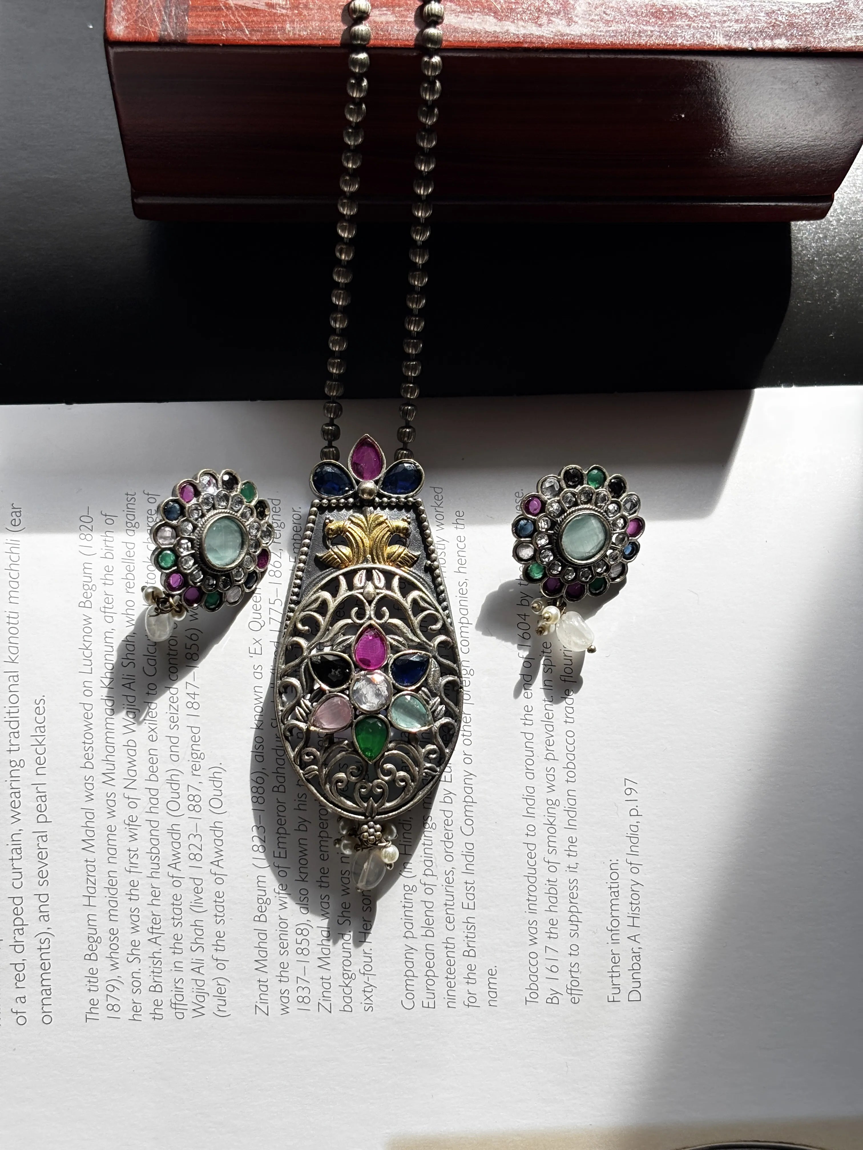 Ziya E Raat Pendant Set