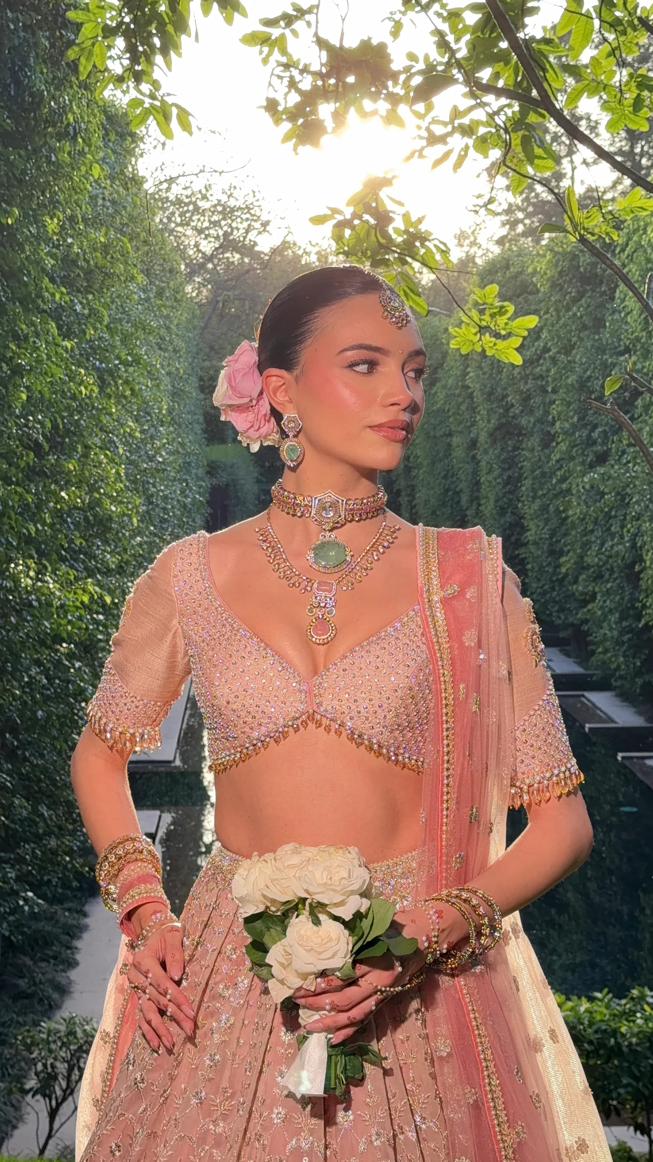 Rooh Gulab Choker Necklace
