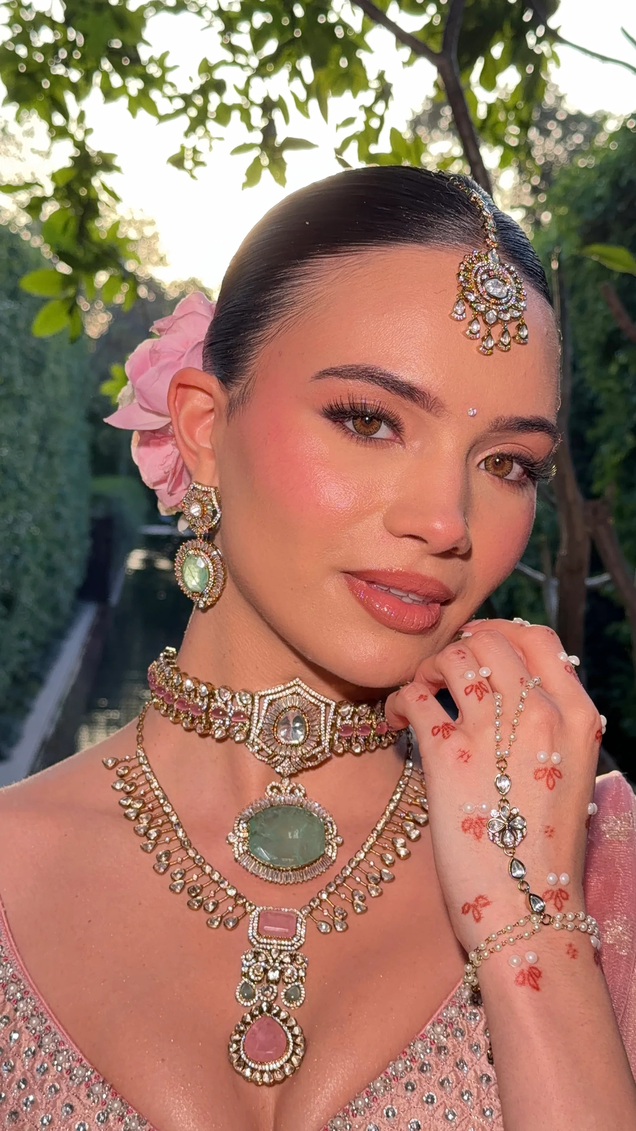 Rooh Gulab Choker Necklace