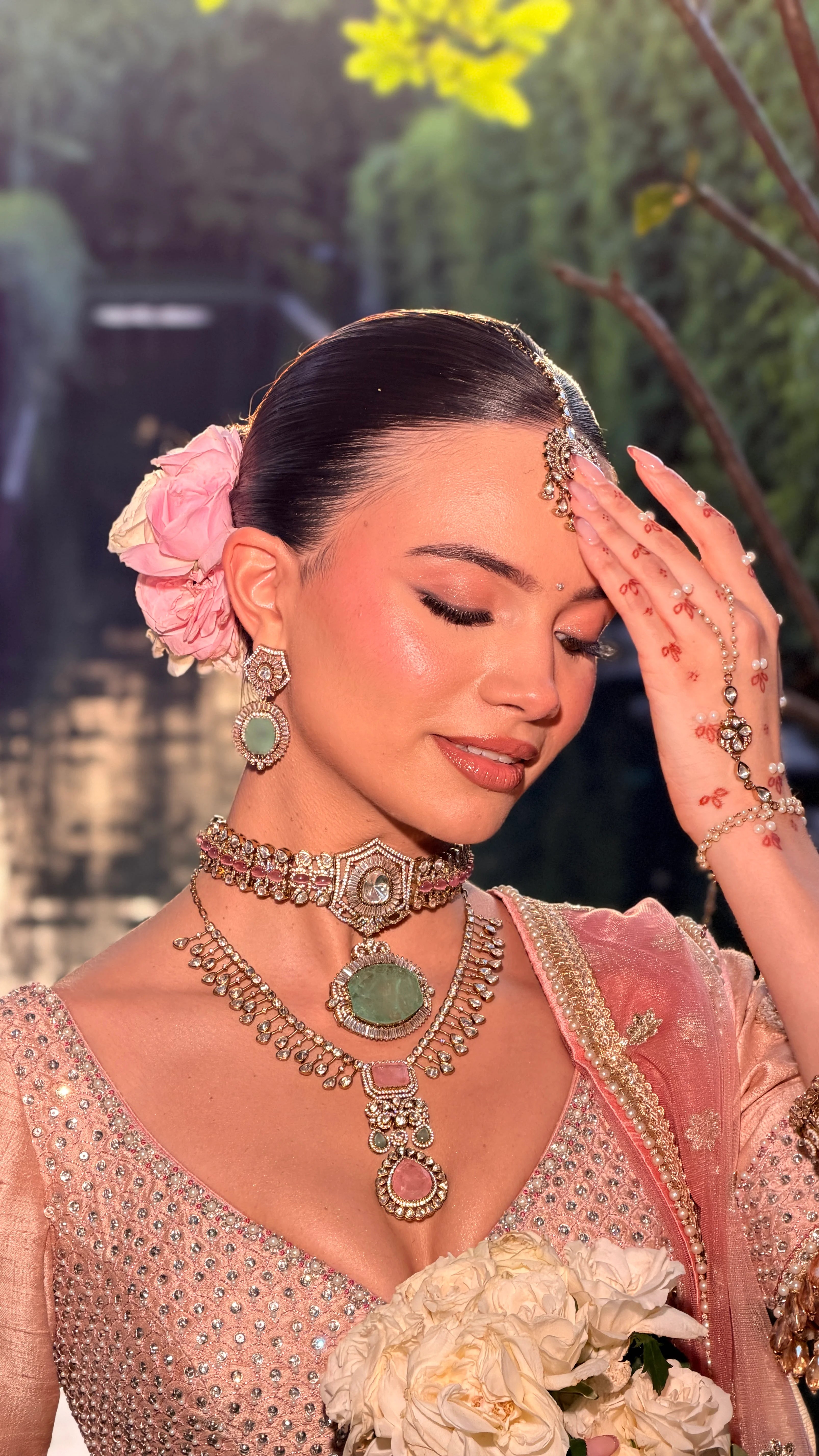 Rooh Gulab Choker Necklace