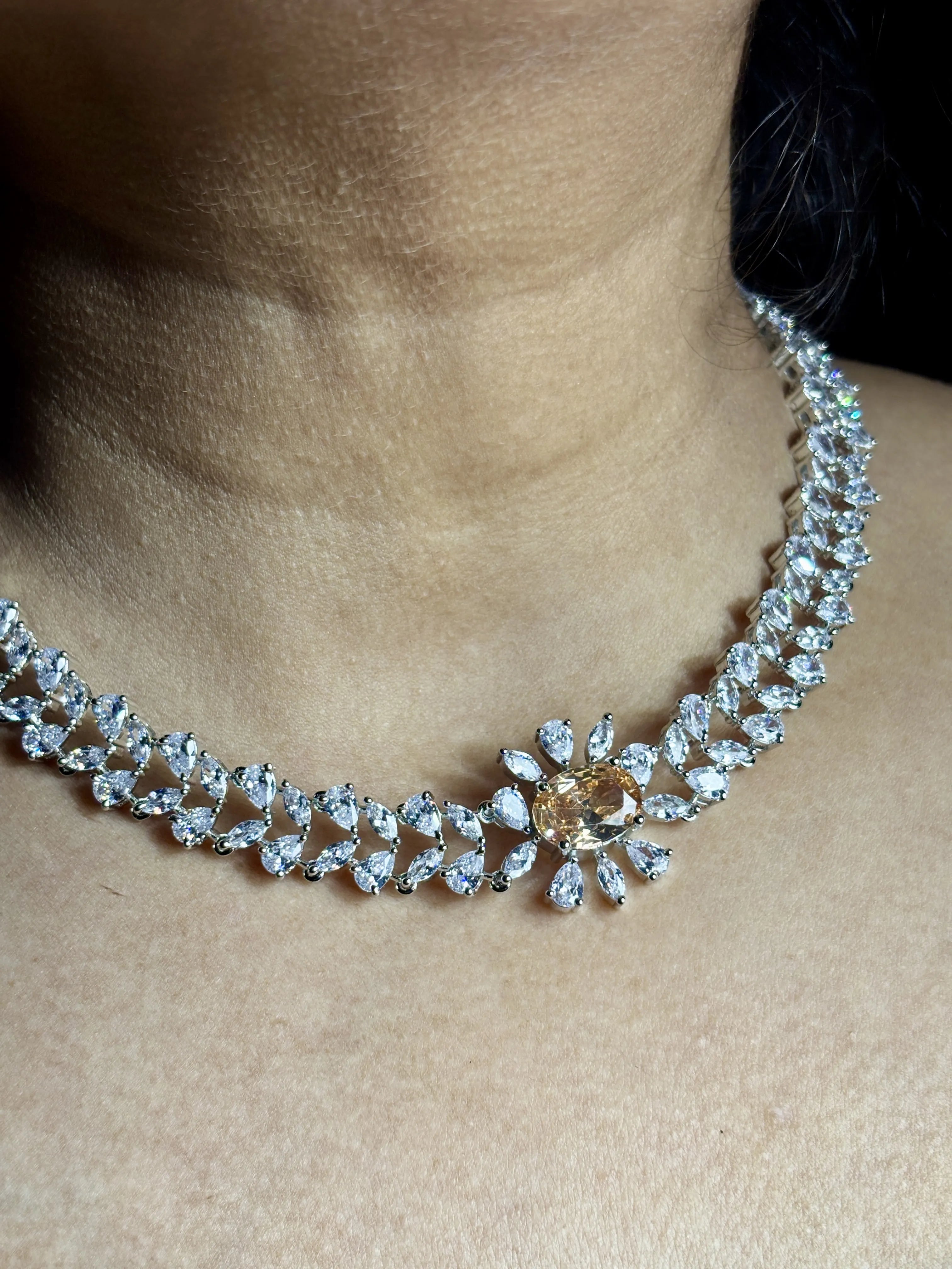 Champagne Supernova Necklace
