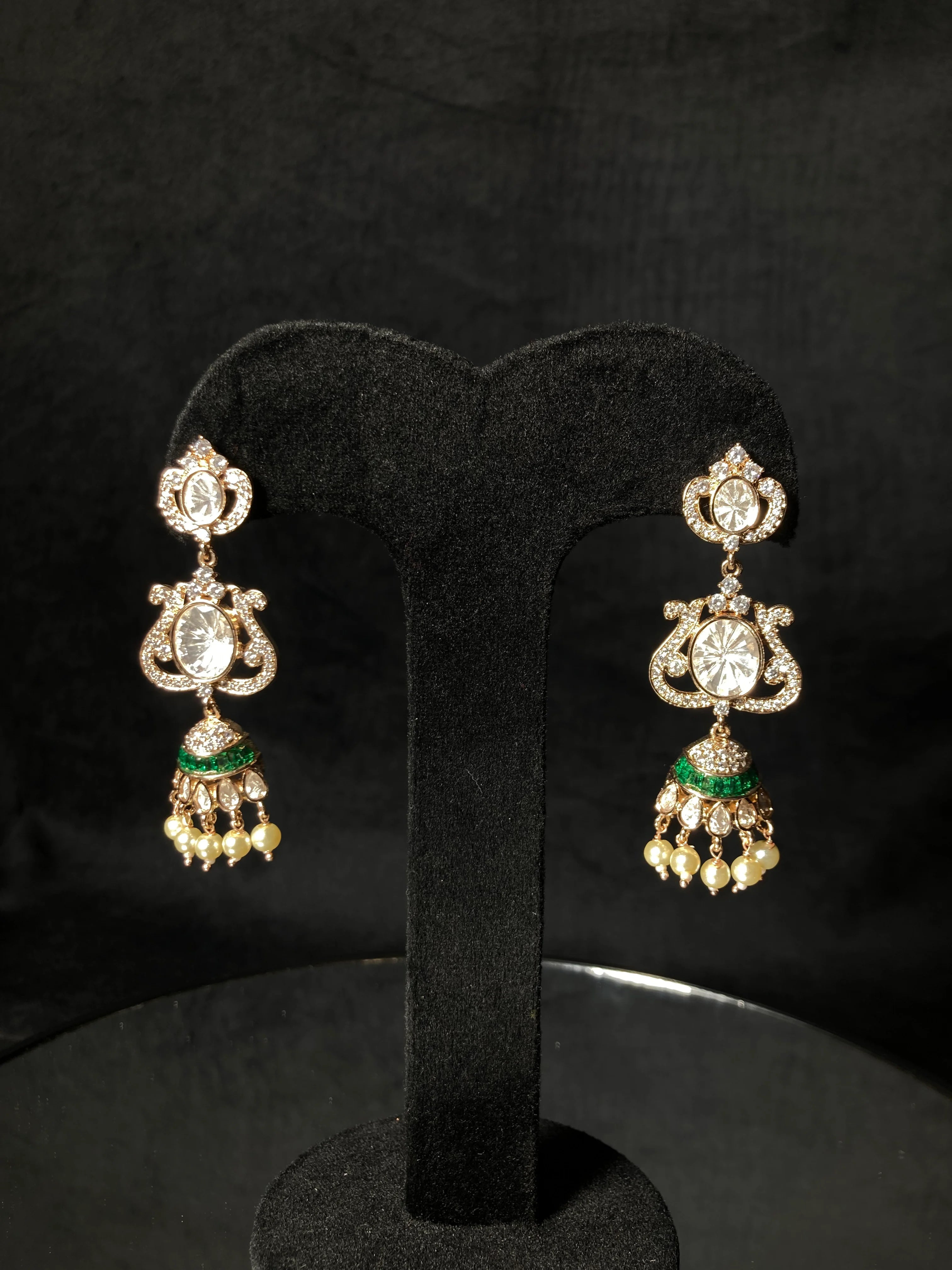 Gulnaaz Kundan Waterfall Necklace