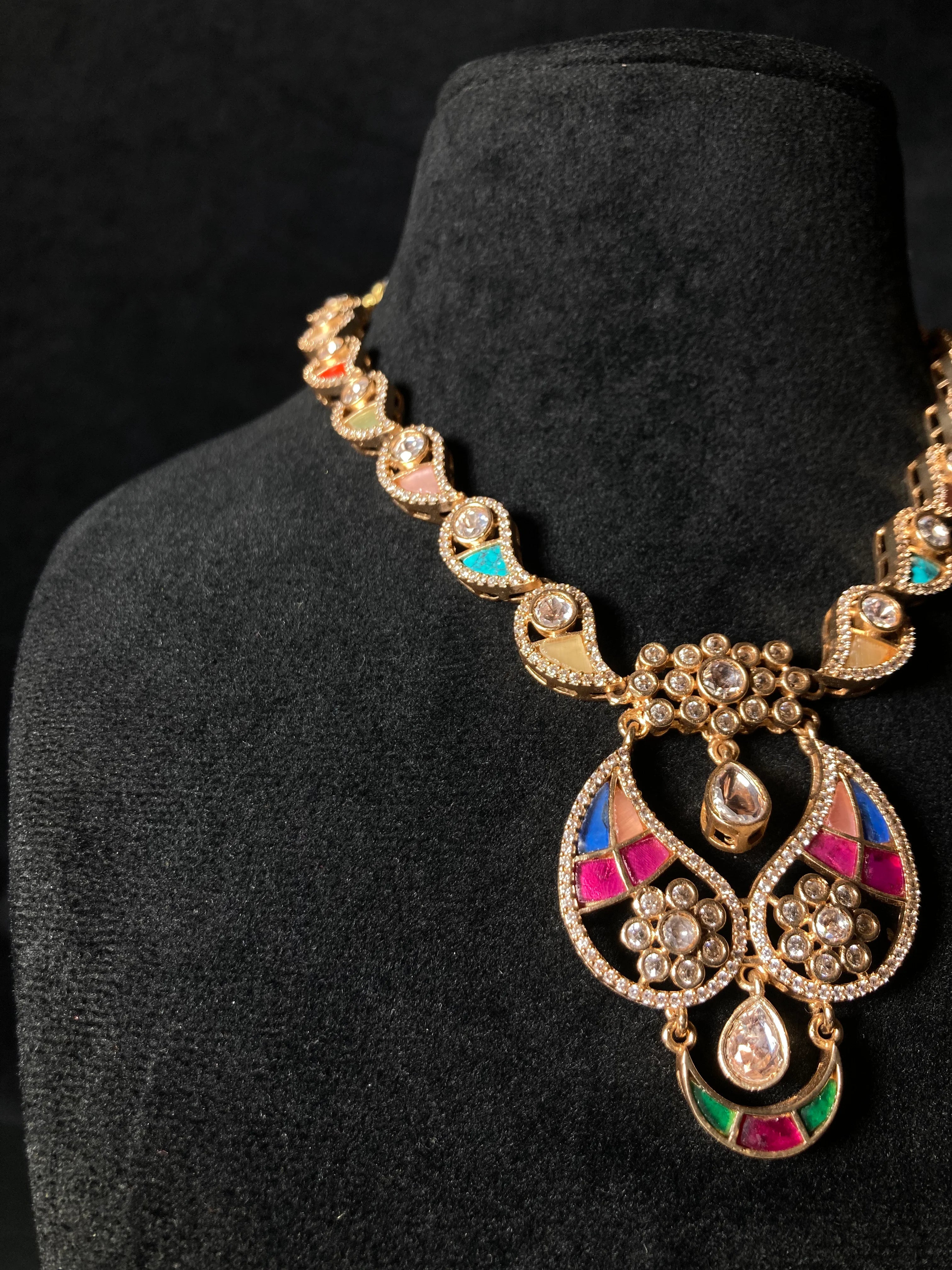 Amara Semi Precious Stones Necklace