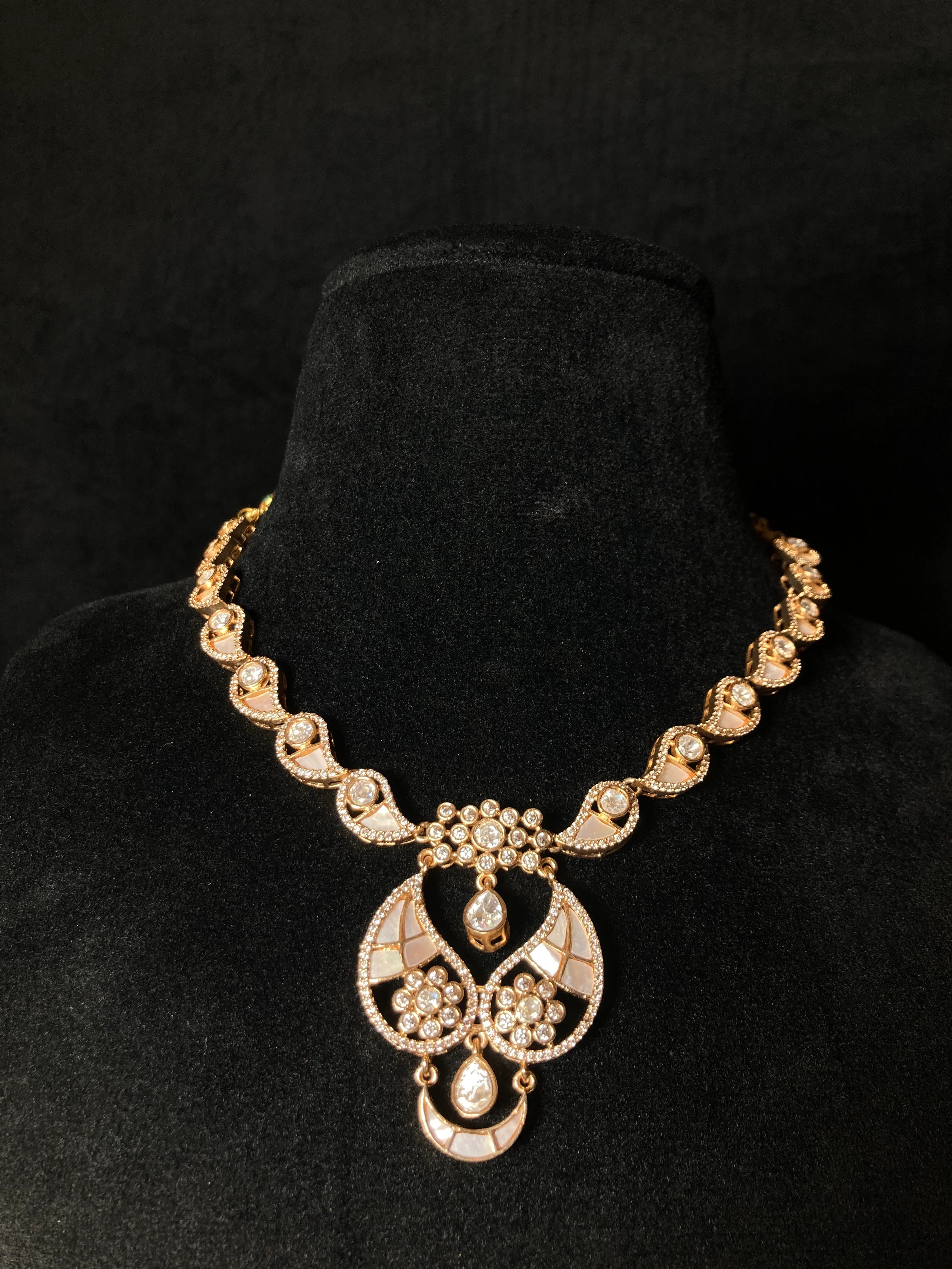 Amara White Necklace