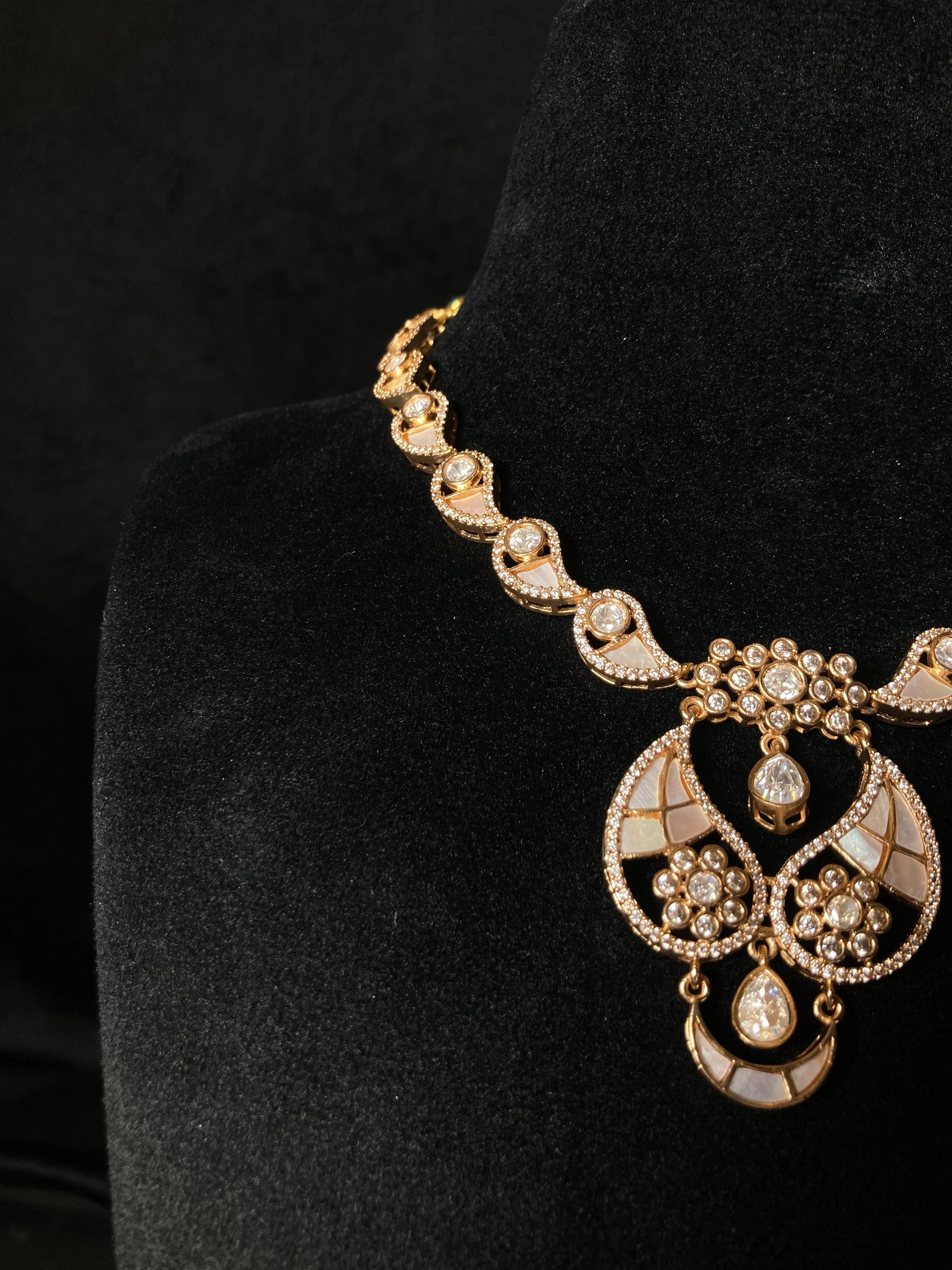 Amara White Necklace
