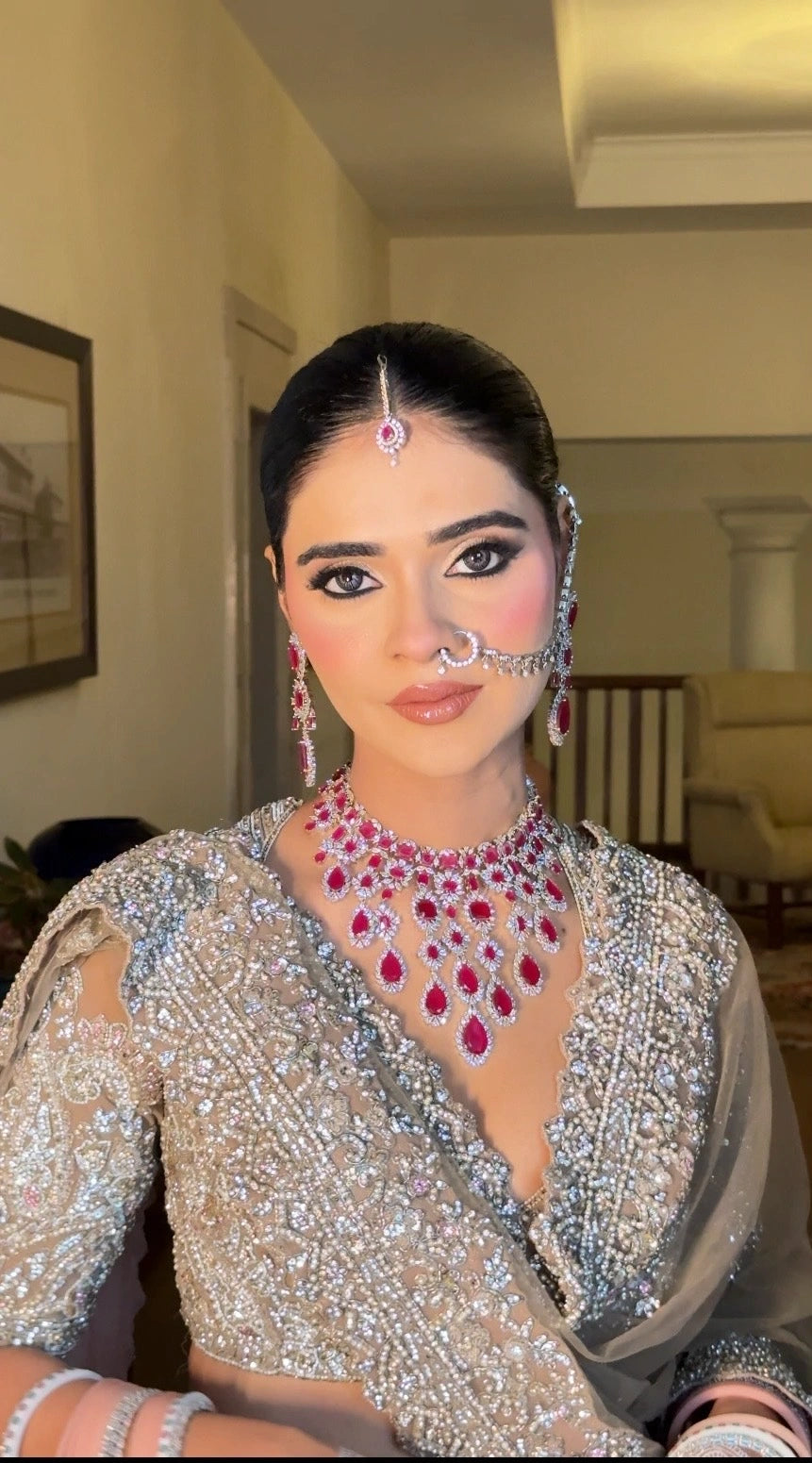 Royale Bloom Ruby Necklace