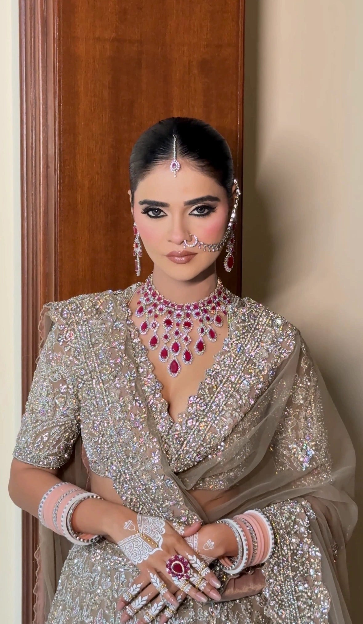 Royale Bloom Ruby Necklace