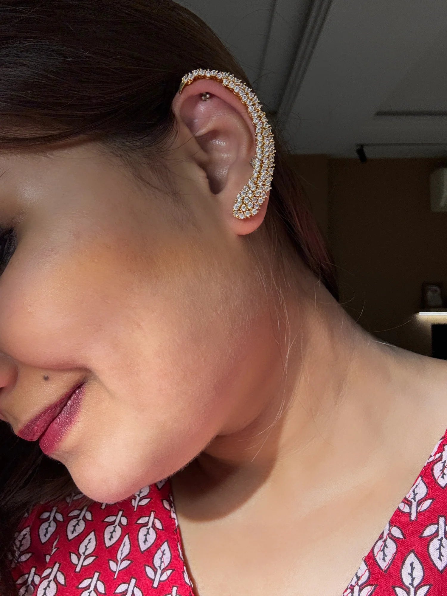 Gold Era Ear Climbers