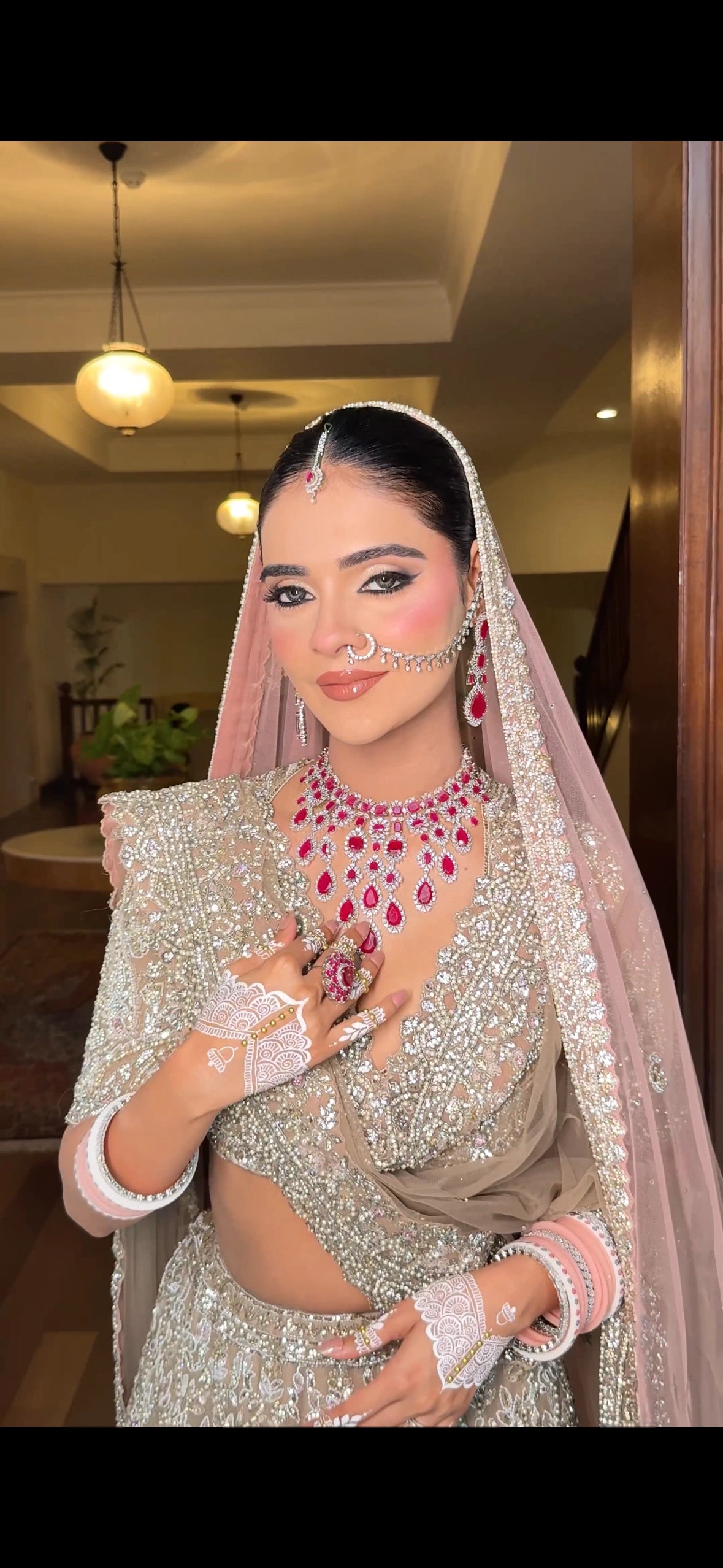 Royale Bloom Ruby Necklace