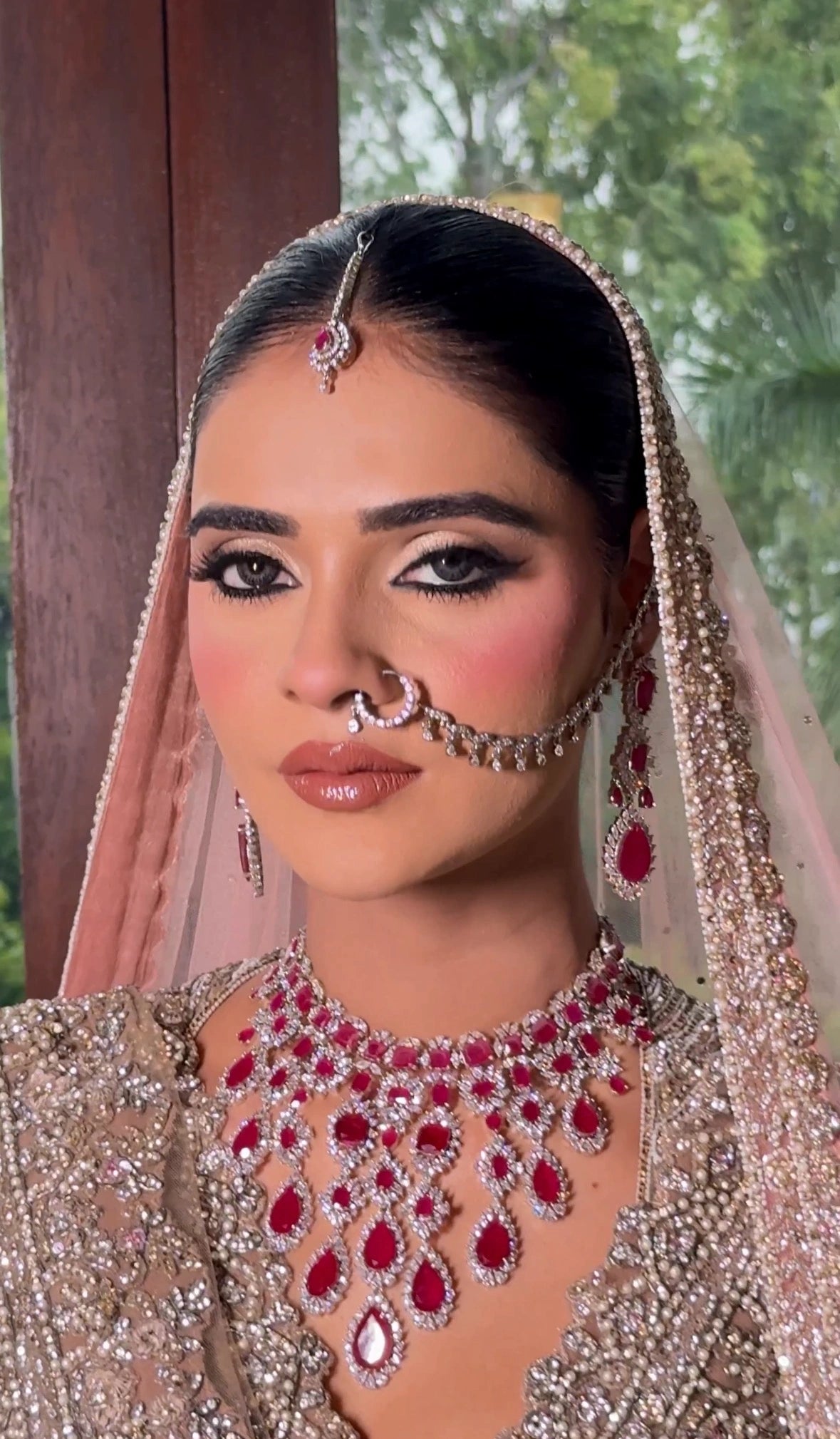 Royale Bloom Ruby Necklace