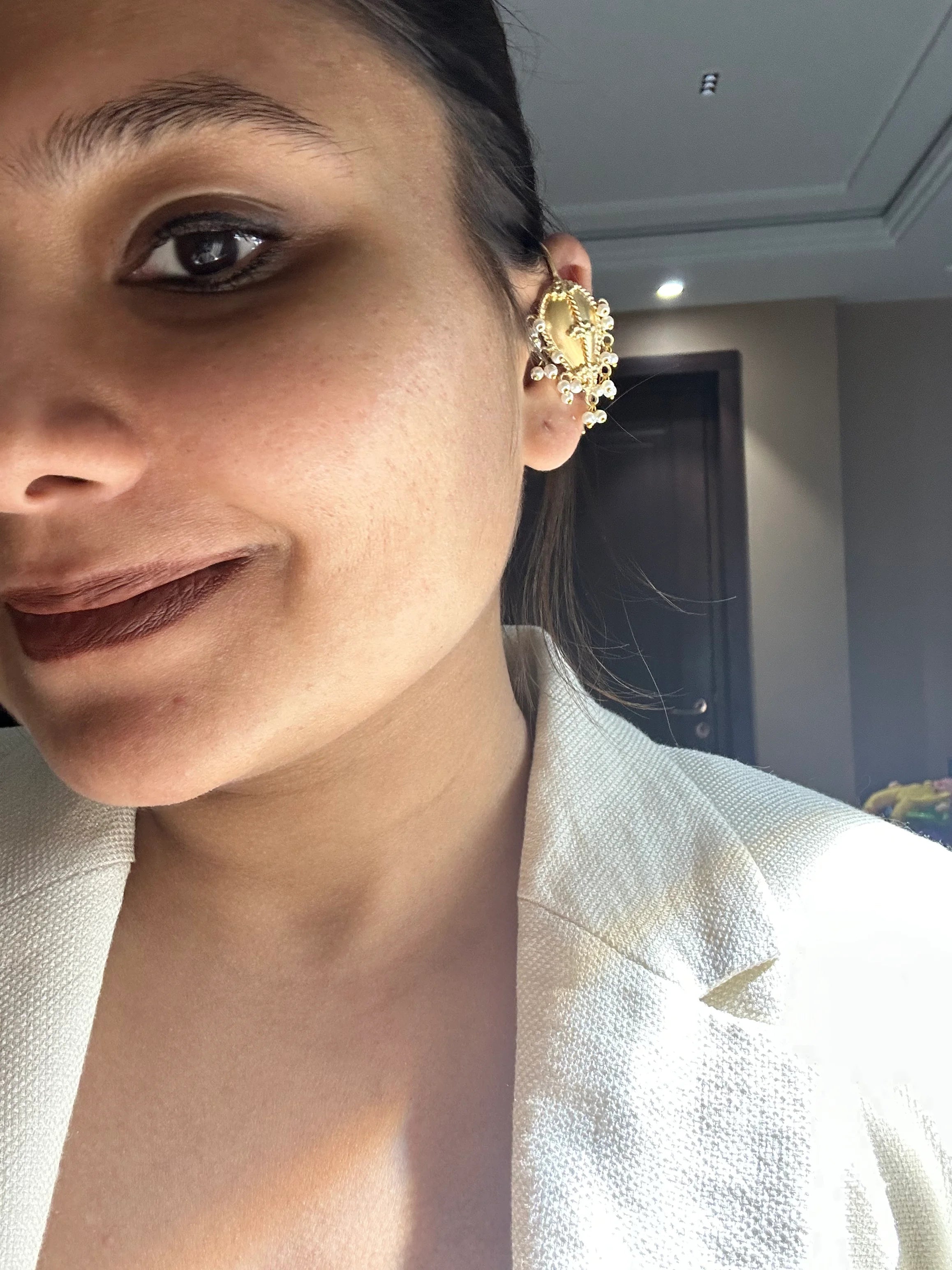 Midas Pearl Muse Ear Cuff