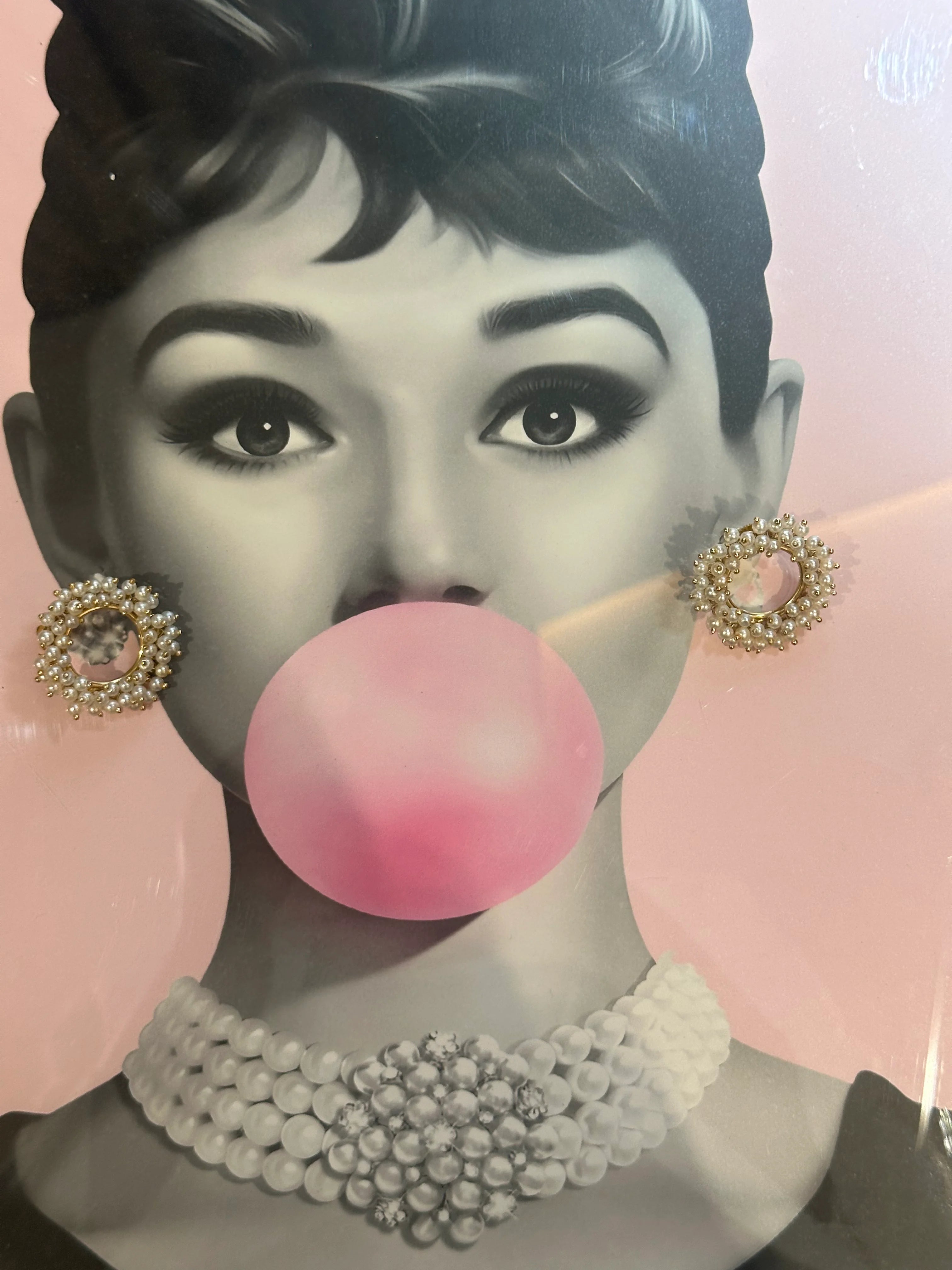 Noor Pearl Halo Earrings