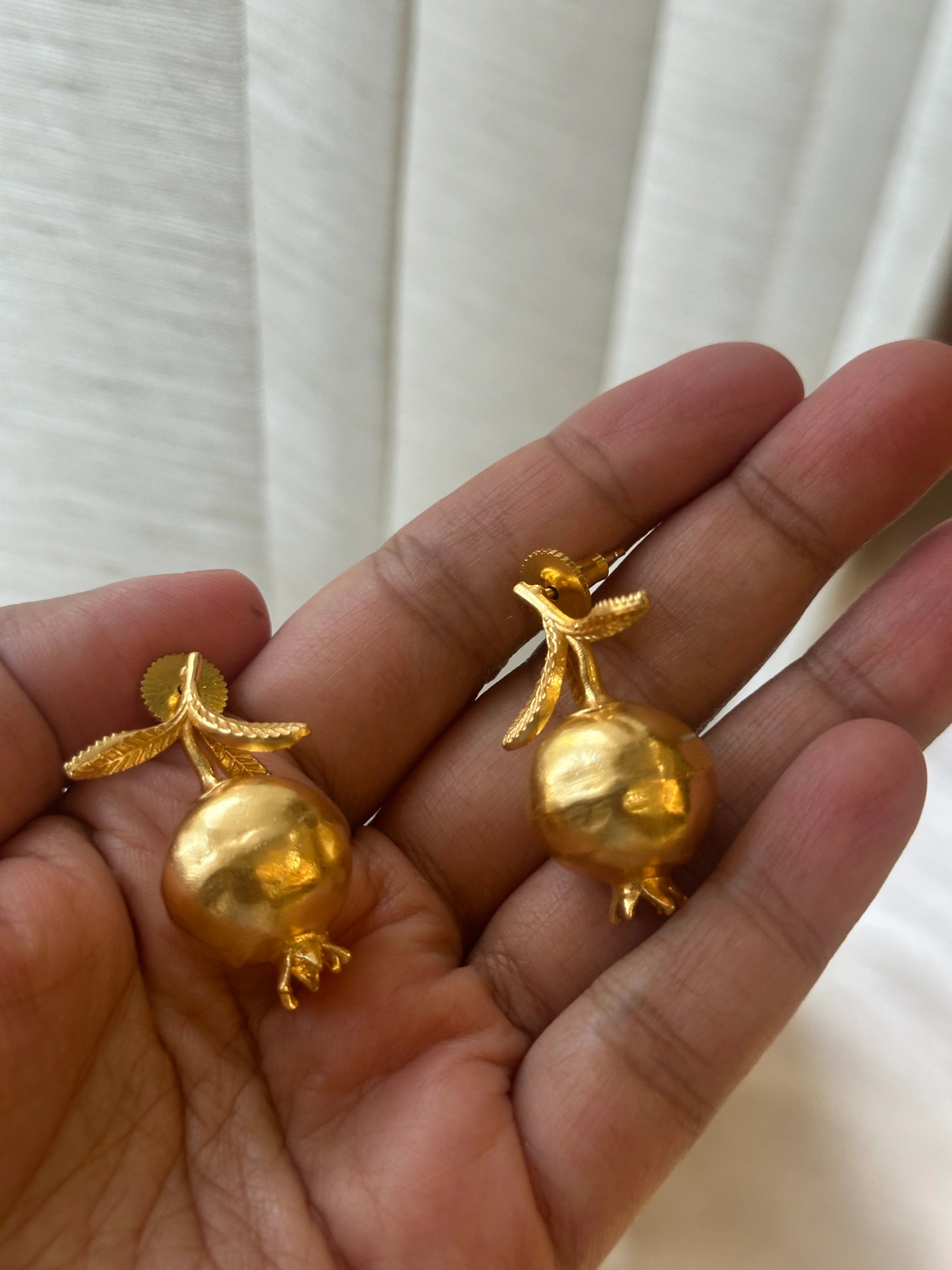 Midas Pomegranate Drop Earrings