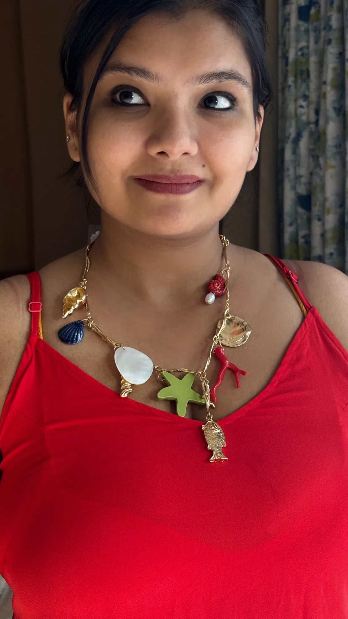 Ocean Whimsy Charm Necklace