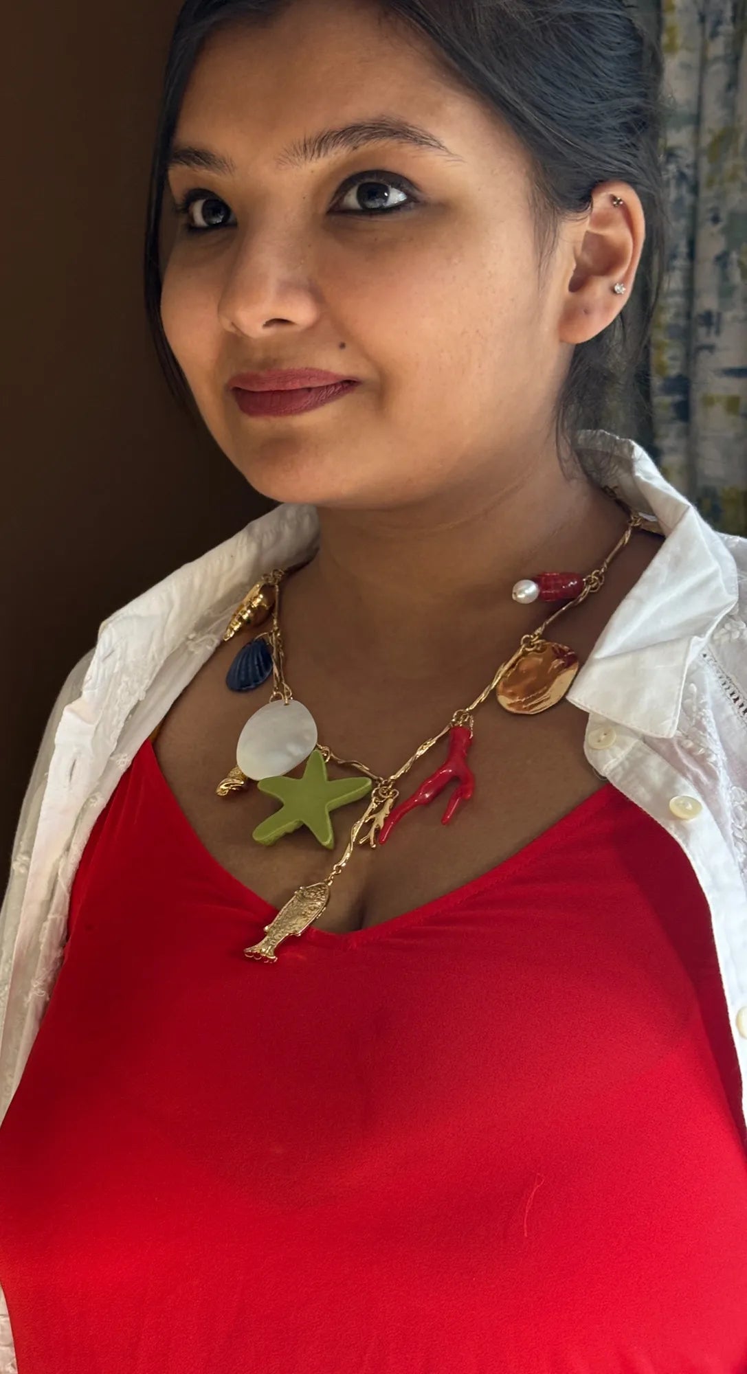 Ocean Whimsy Charm Necklace