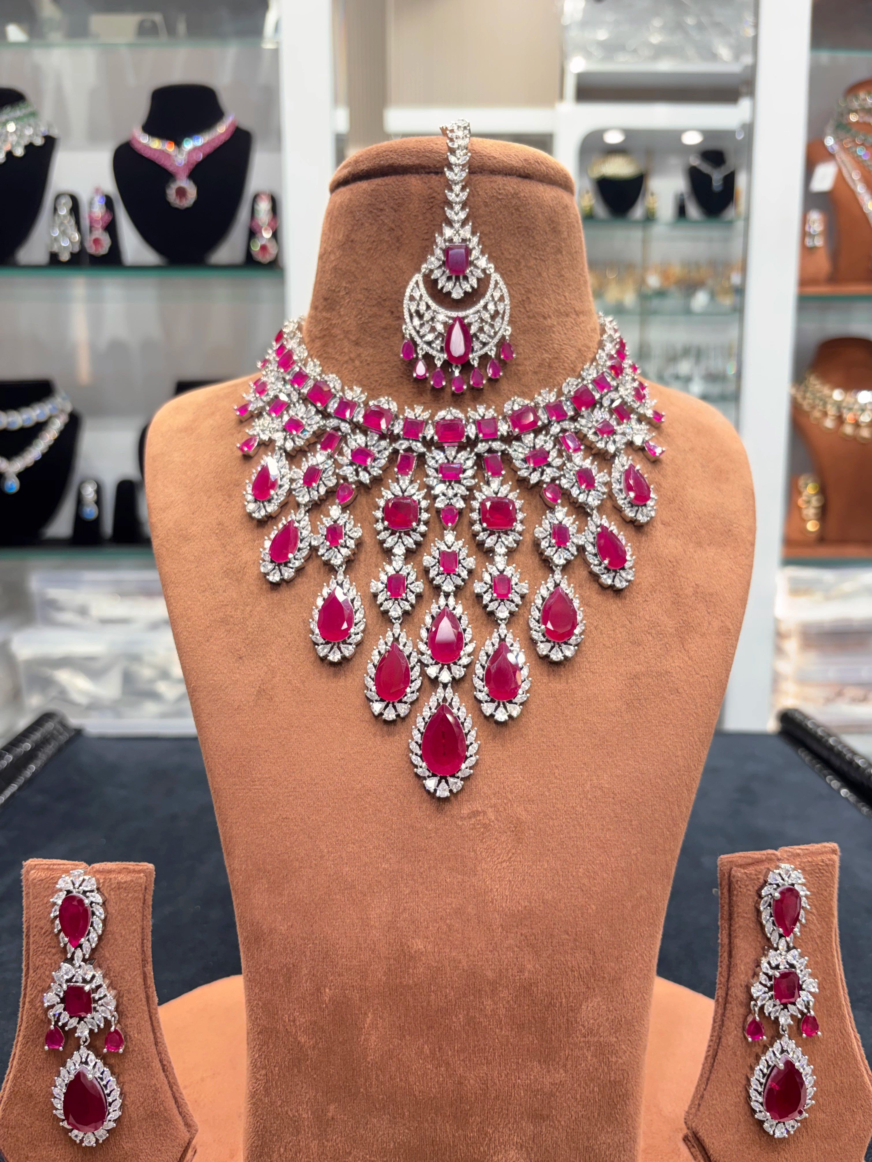 Royale Bloom Ruby Necklace
