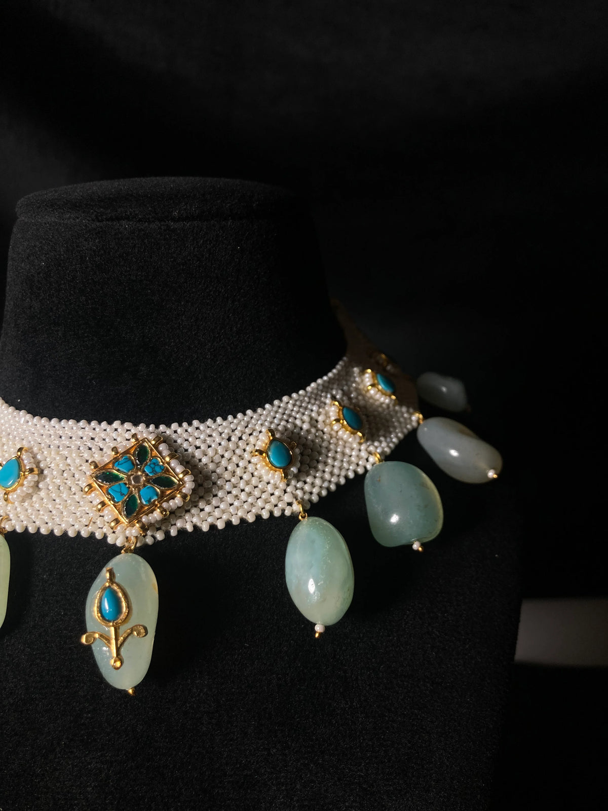 Neelam Jaal Necklace