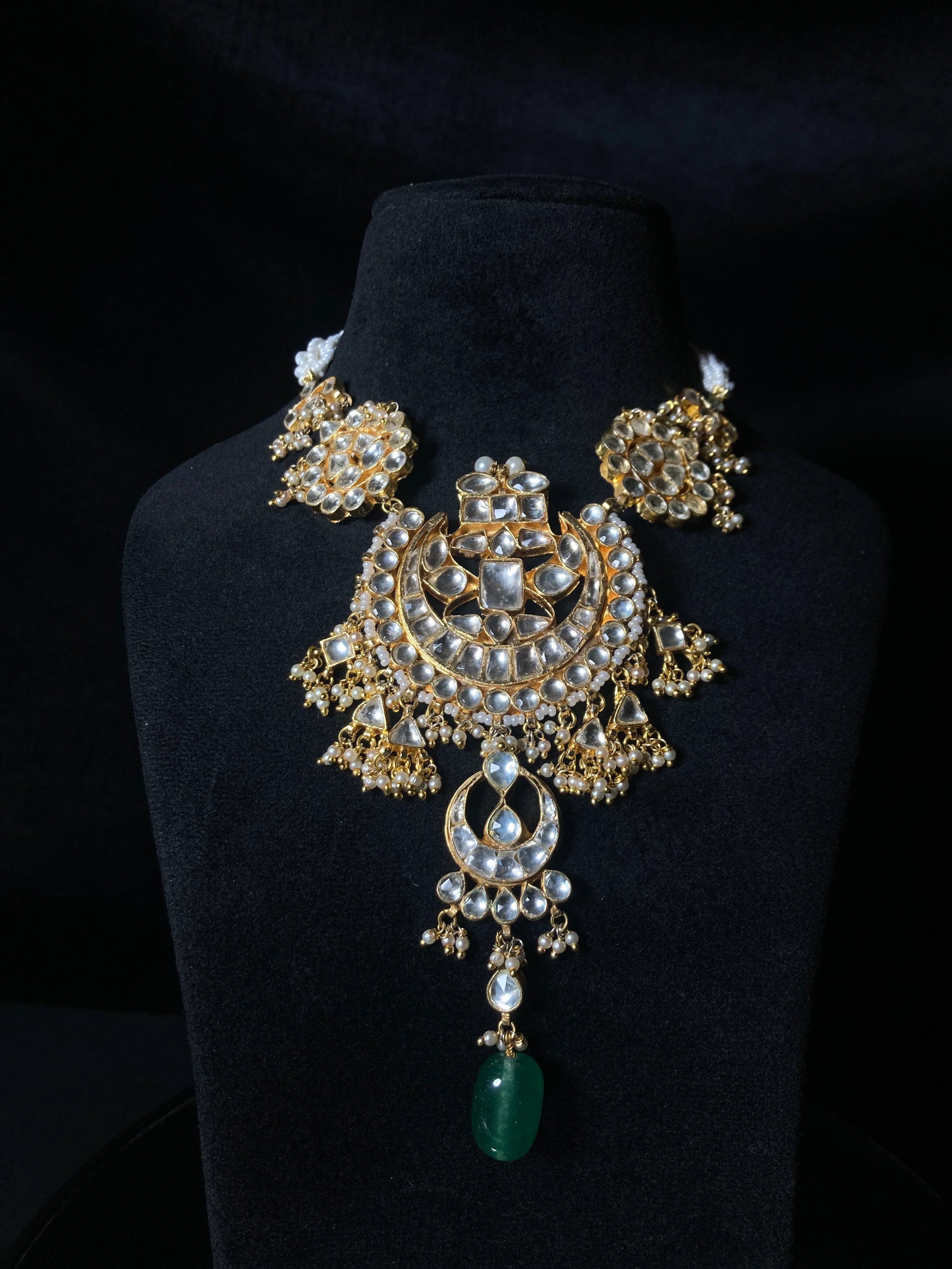 22k gold plated Zewar-e-Ruh Raani Haar