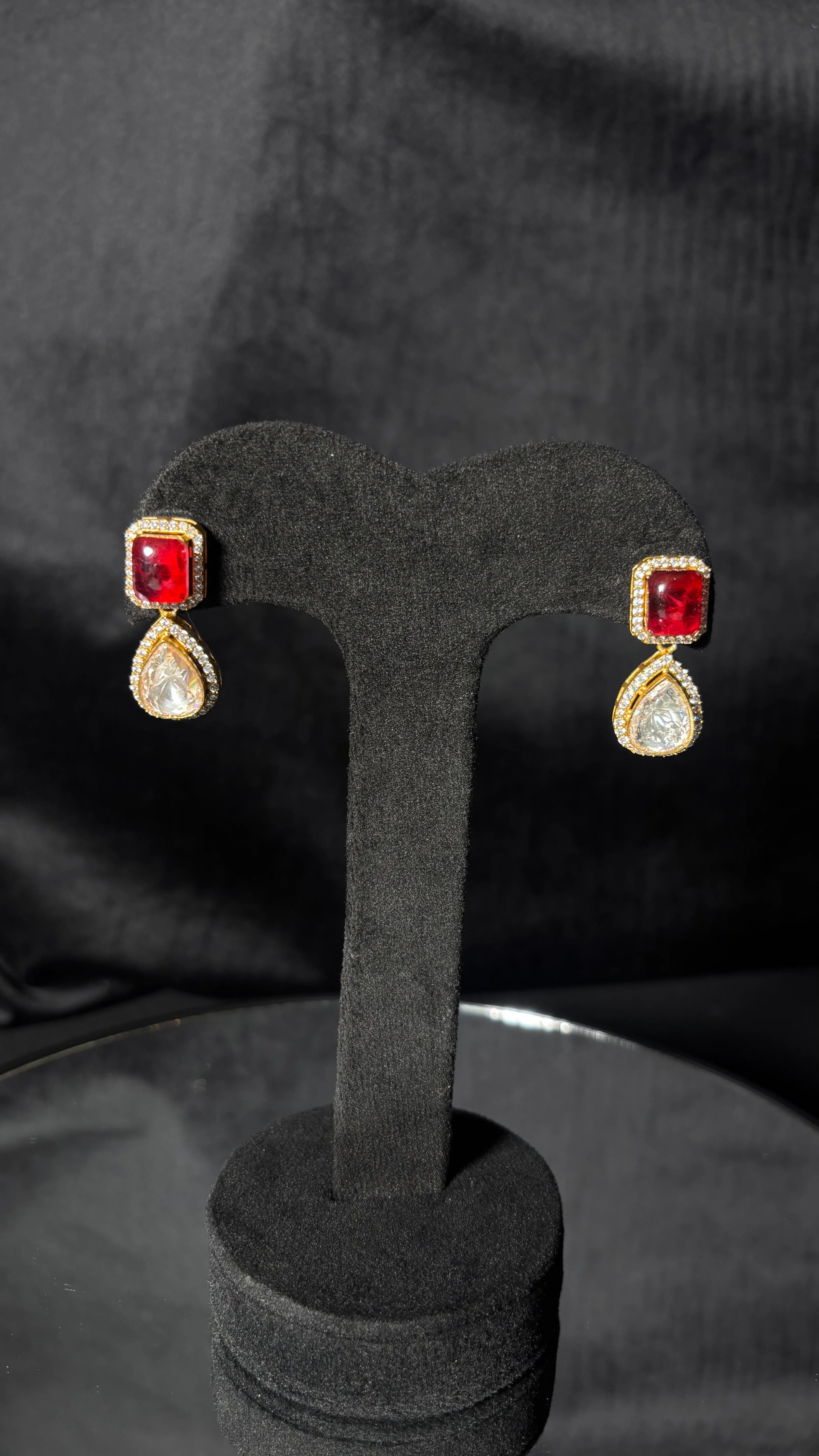 Iraaya Red Hasli Set