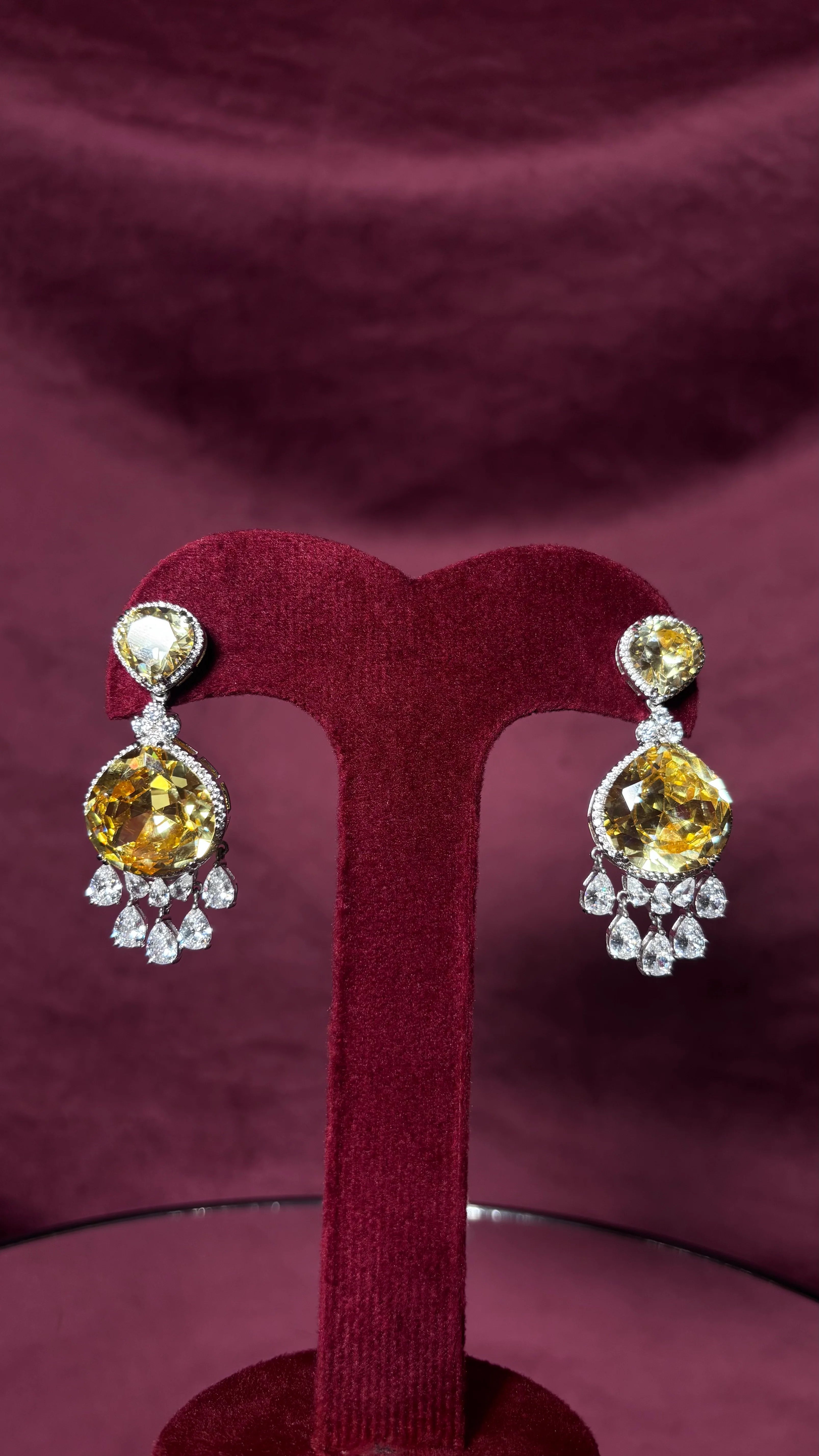 Aurora Golden Flame Citrine Necklace