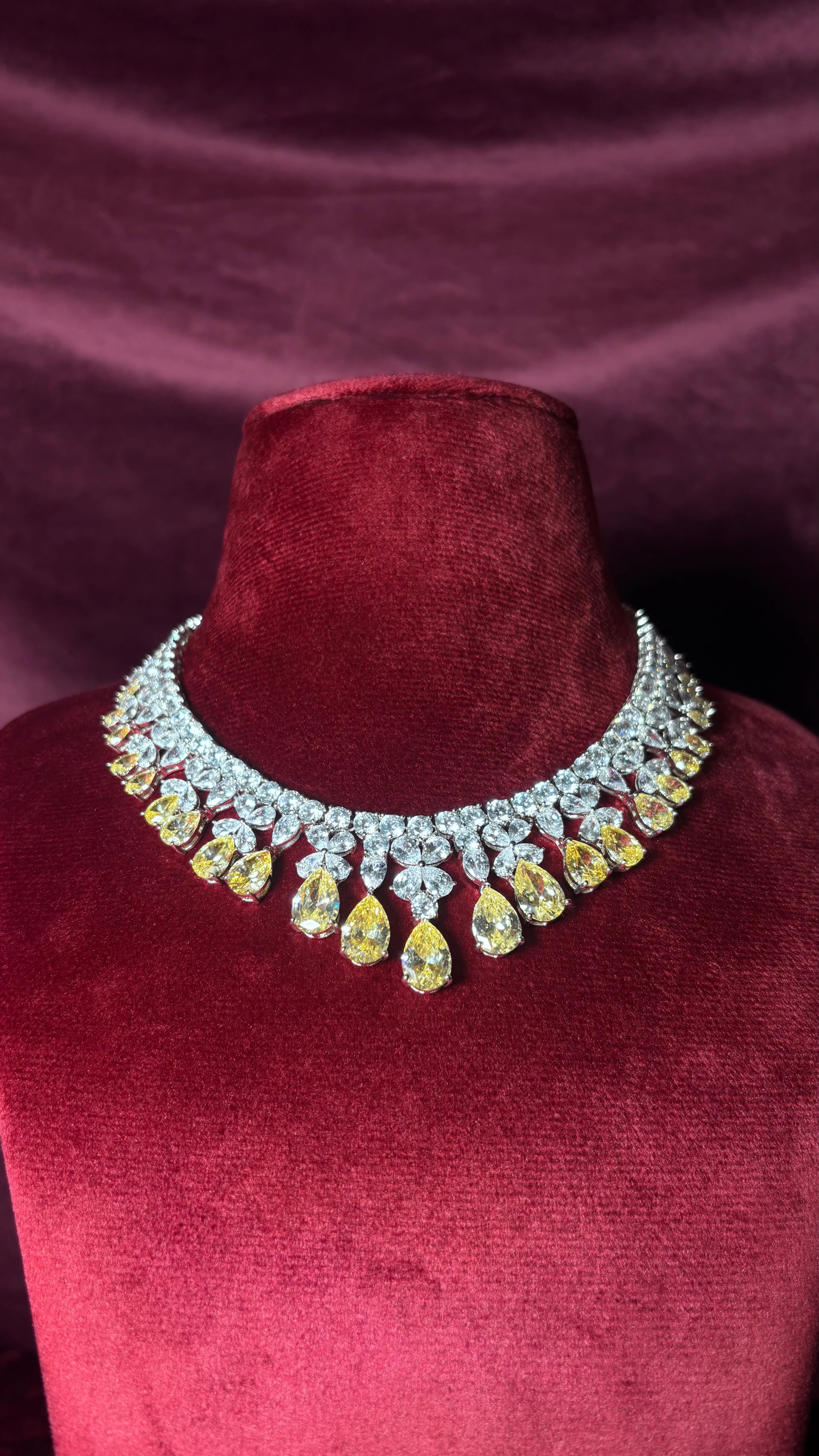 Aurora Citrine Dream Necklace Set