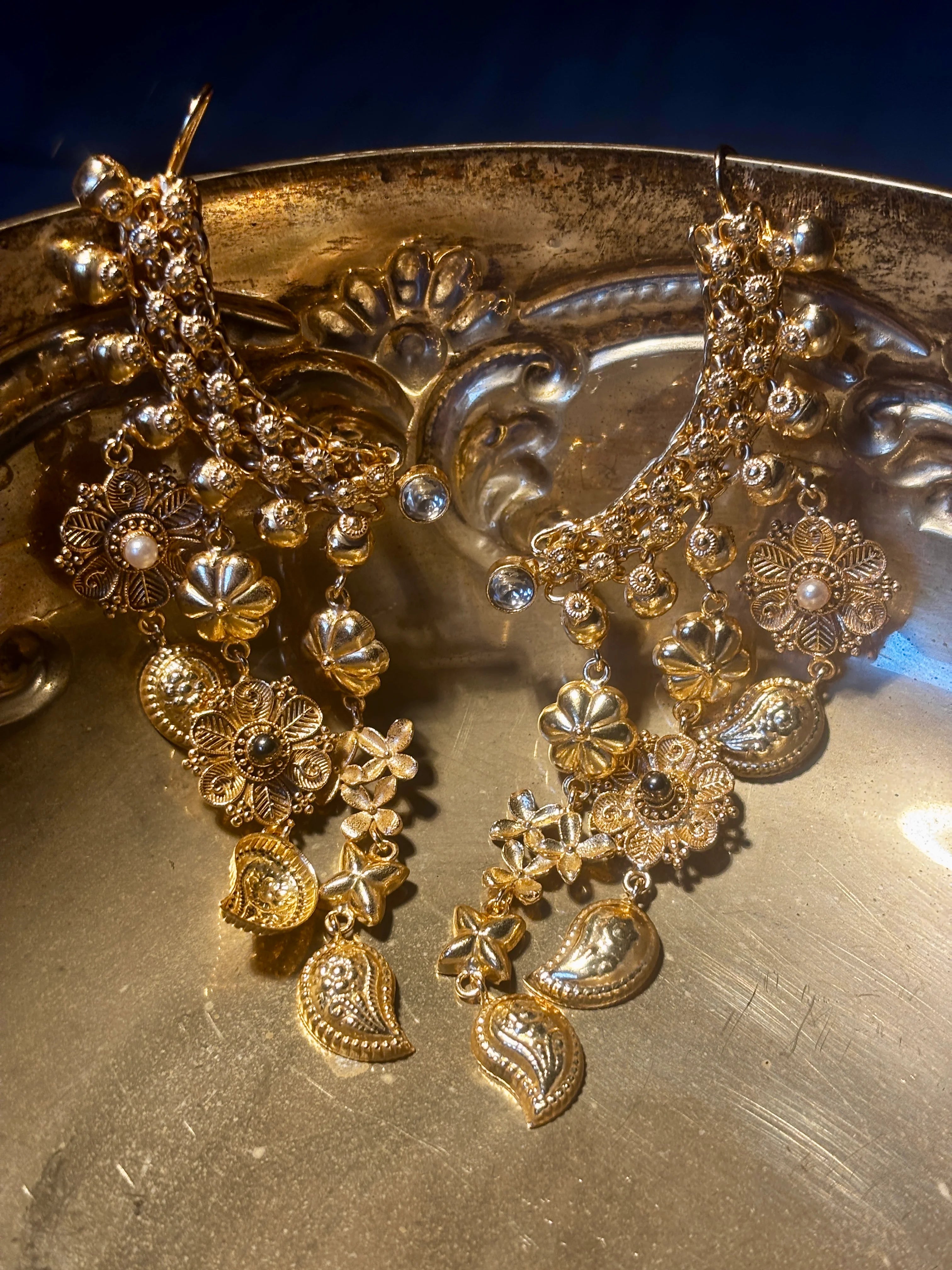 Midas Regal Ear Cuff Earring (Statement Ear Climber)