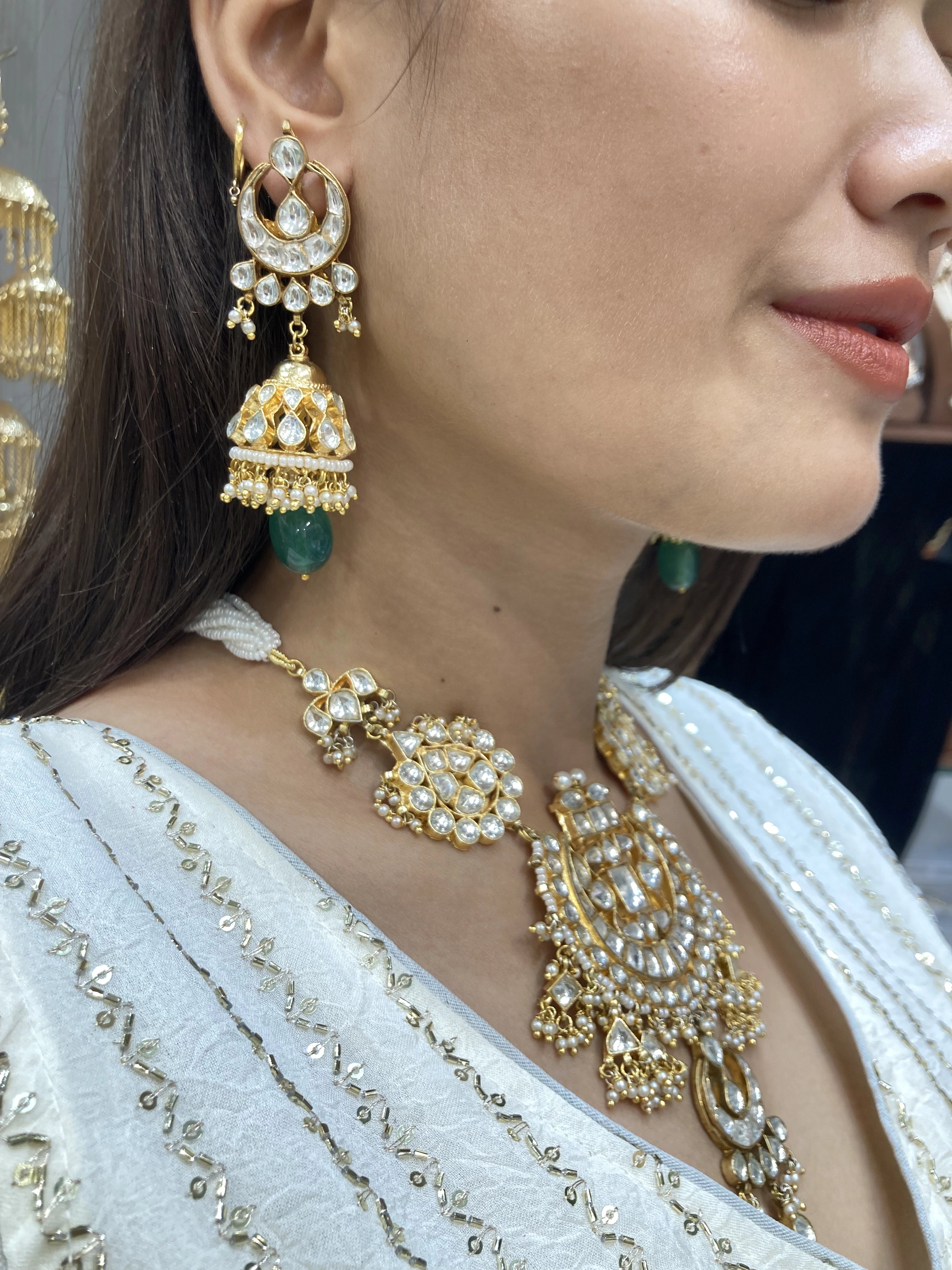 22k gold plated Zewar-e-Ruh Raani Haar