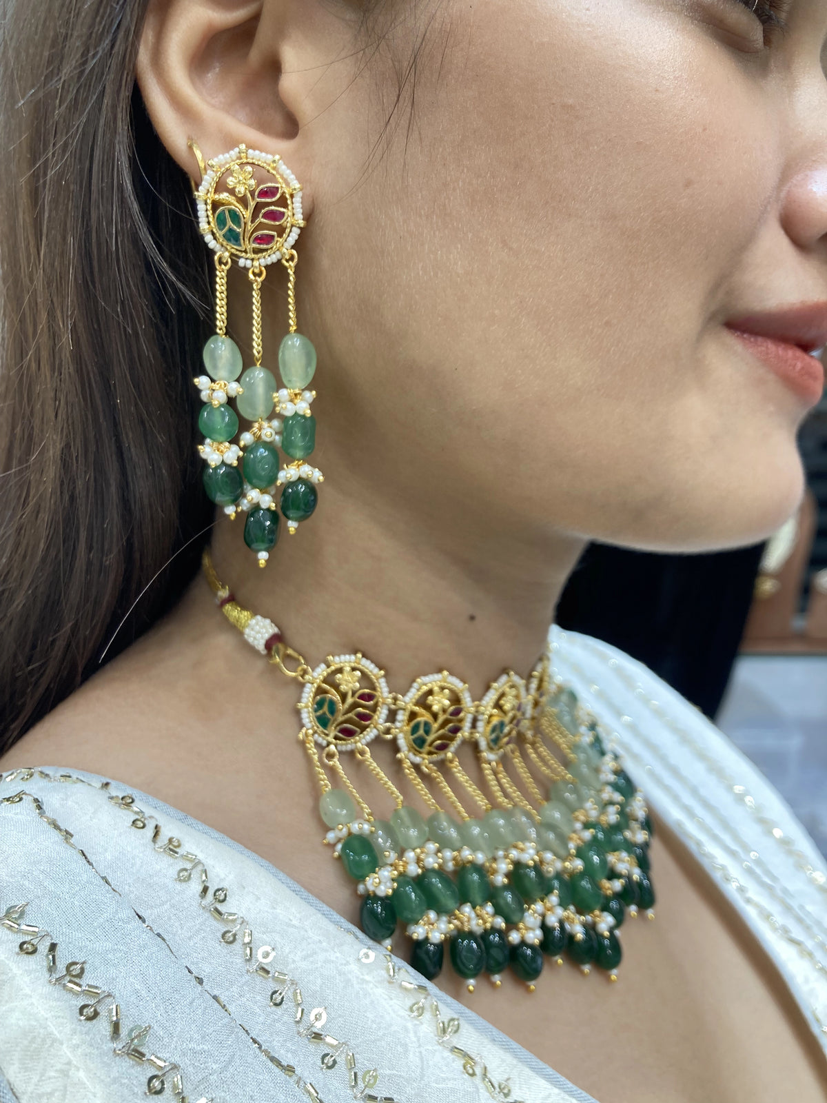Evergreen Color Choker