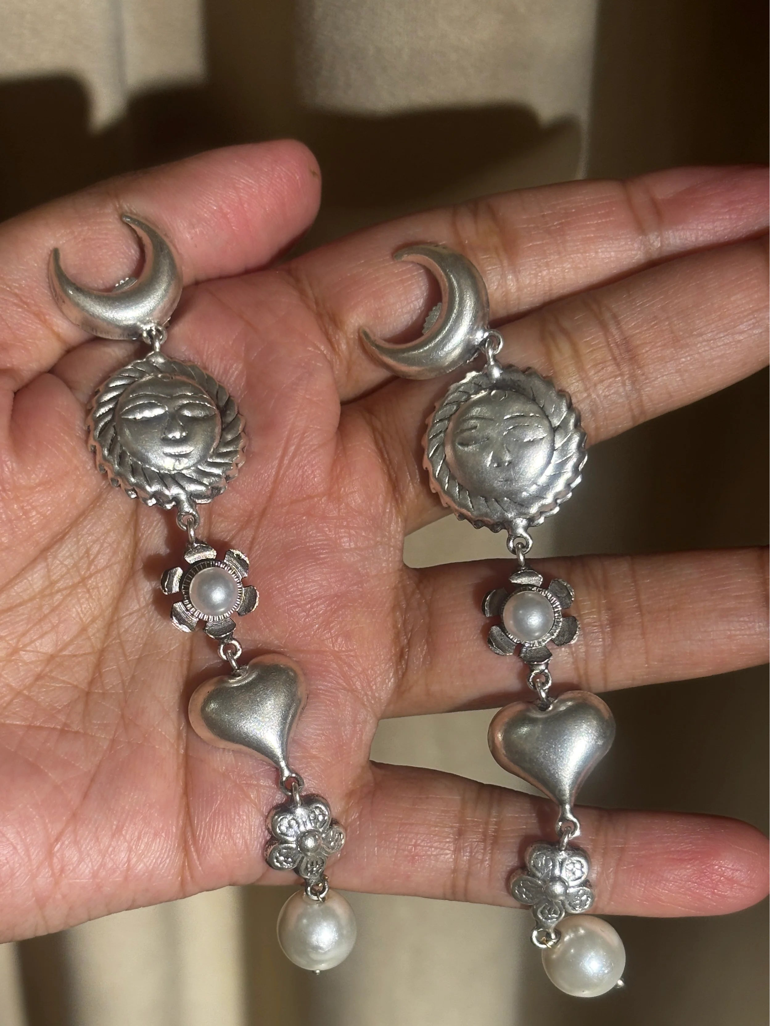 Noor-e-Aftab Celestial Earrings