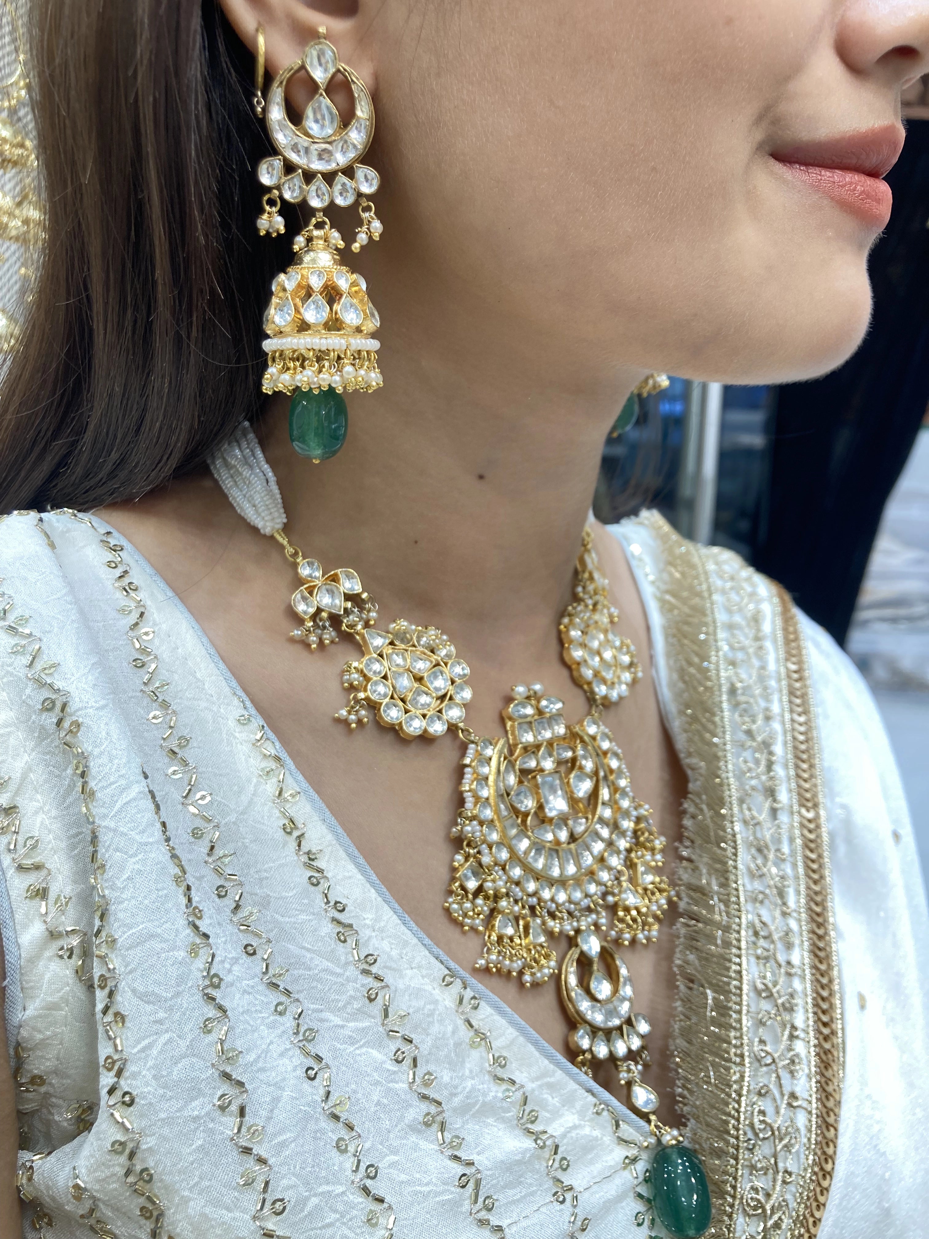 22k gold plated Zewar-e-Ruh Raani Haar