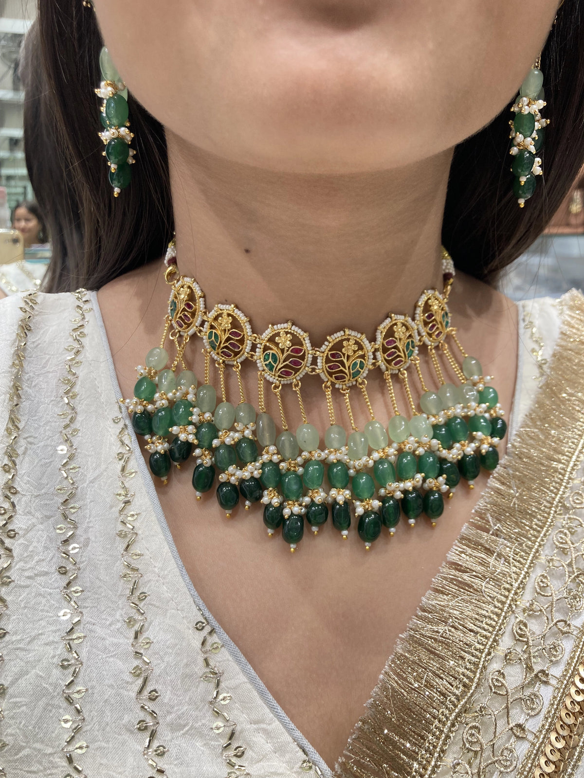 Evergreen Color Choker