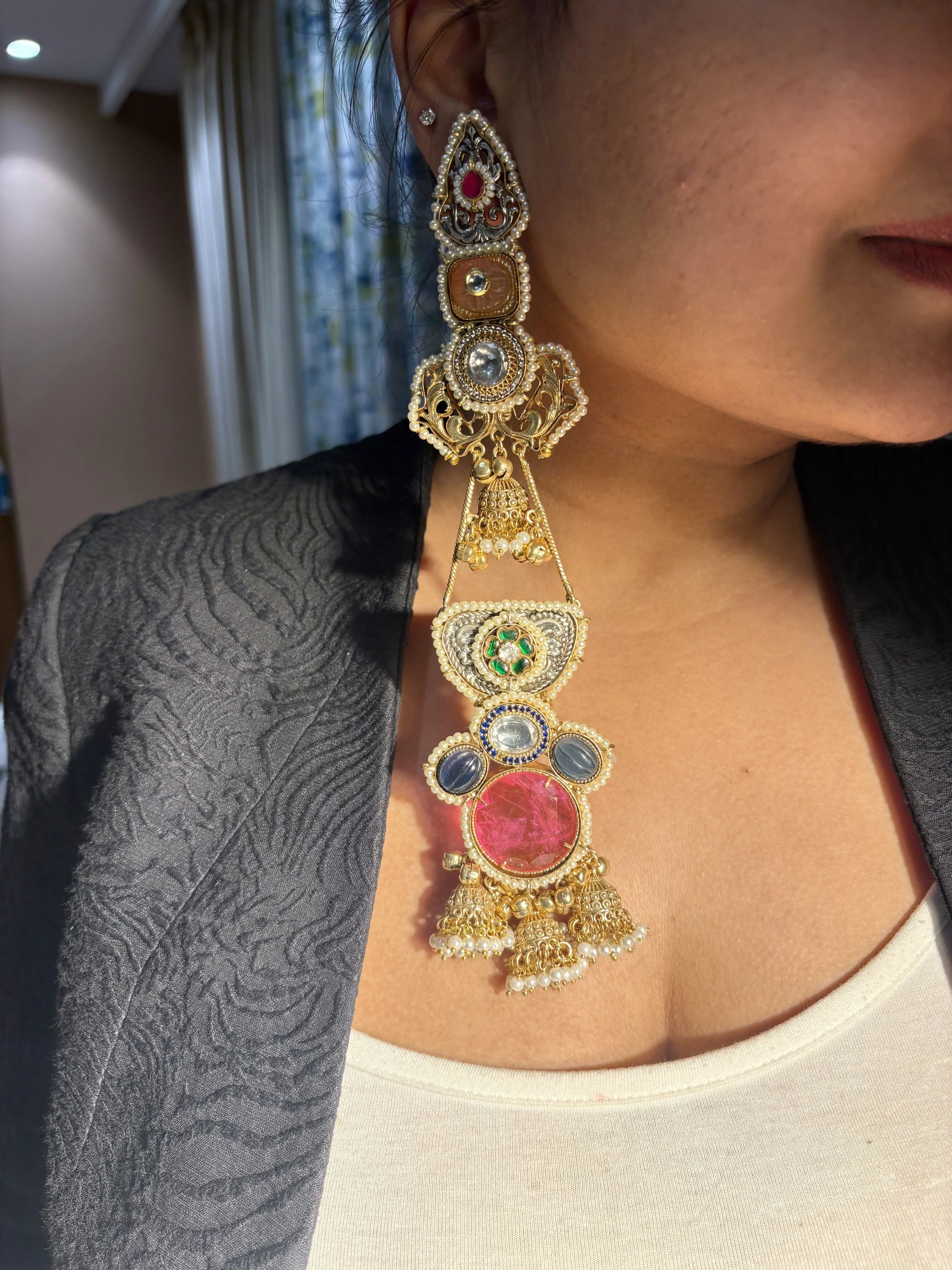 Elara Kashmiri Earring