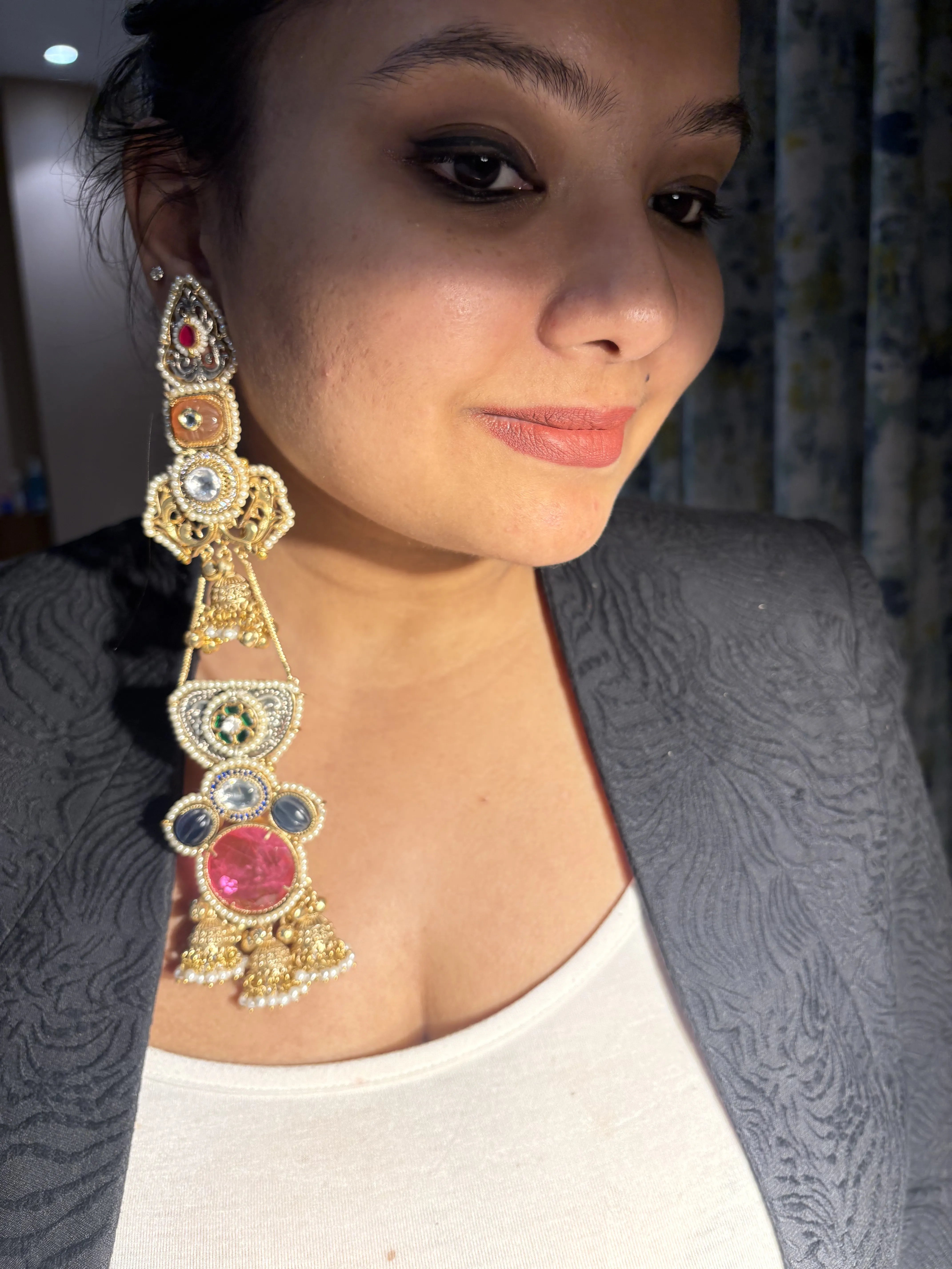 Elara Kashmiri Earring