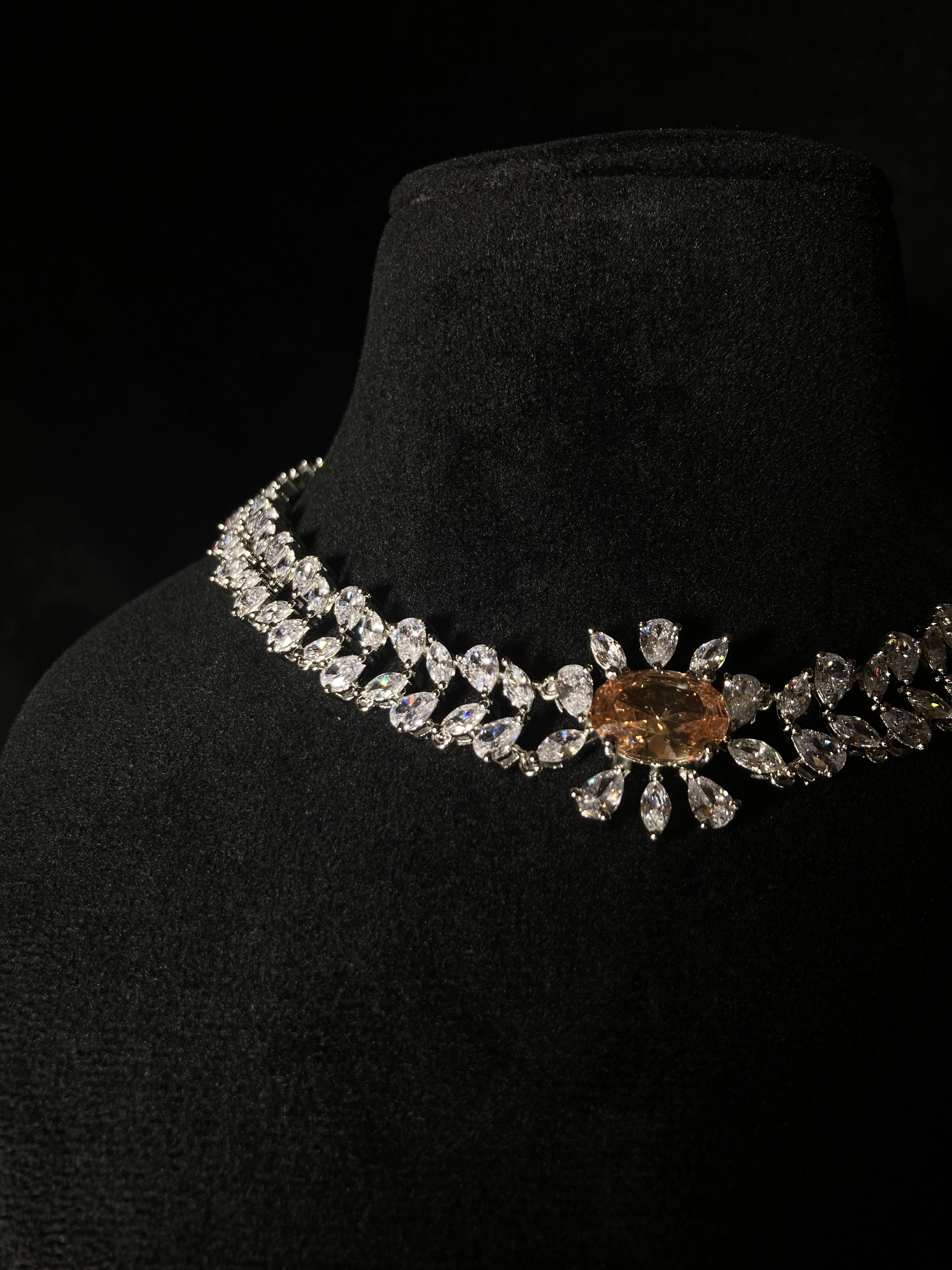Champagne Supernova Necklace